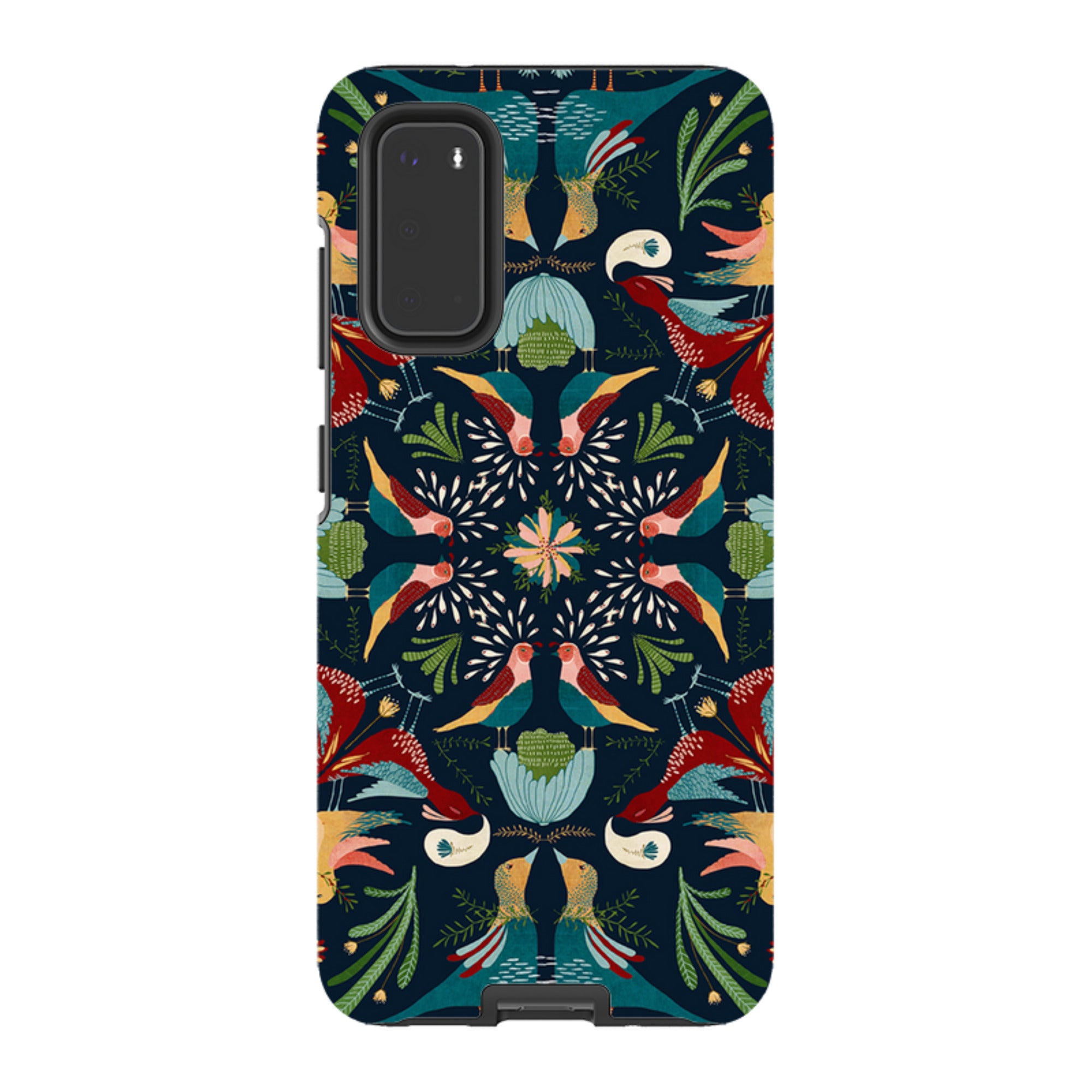 Samsung Tough Case - Navy Hanky By Katherine Quinn