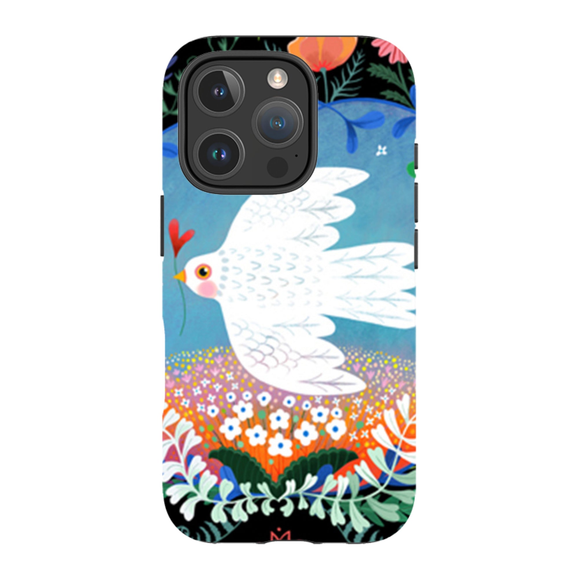 iPhone MagSafe Tough Case - Peace Bird By Mia Underwood