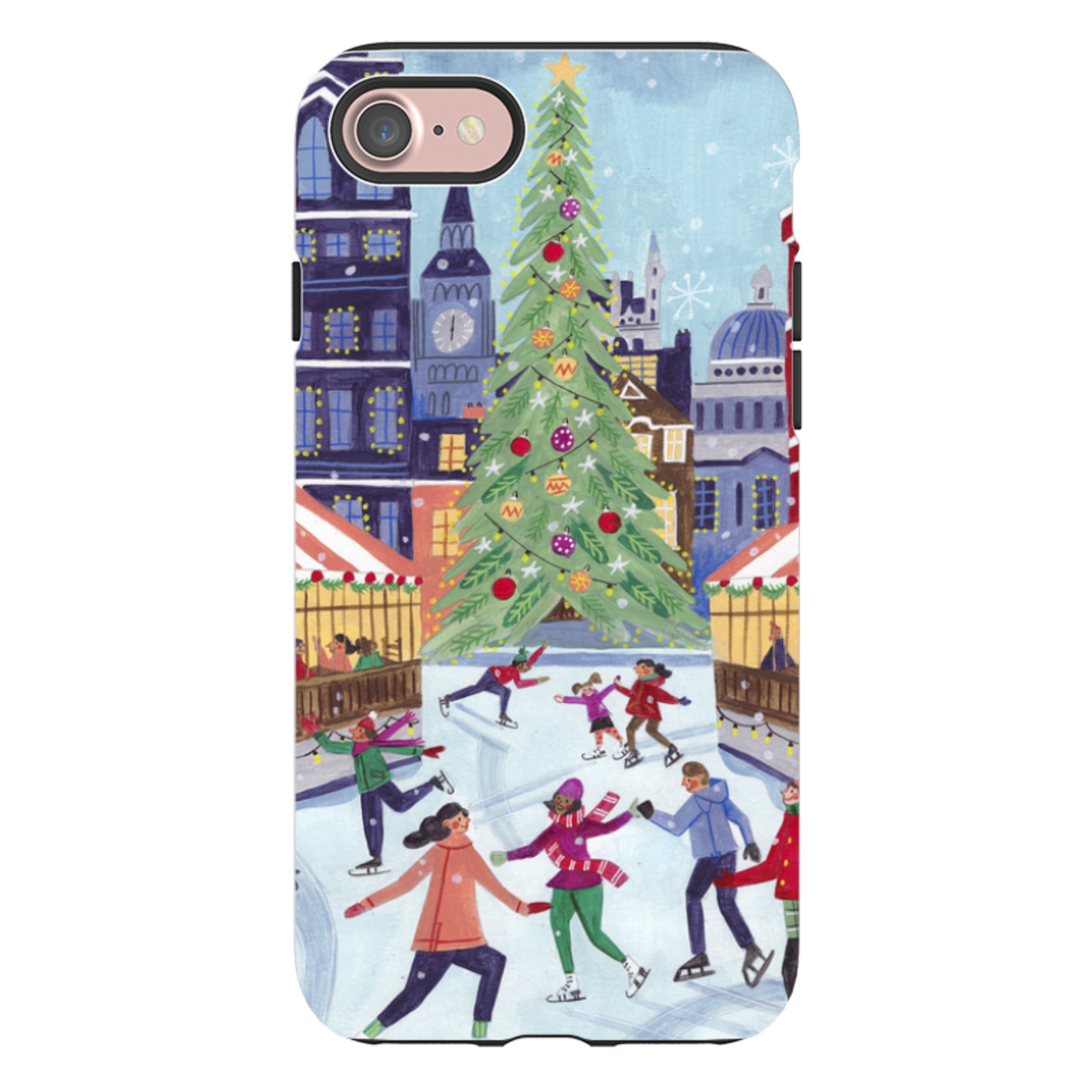 iPhone Tough Case - Skating London By Caroline Bonne Muller