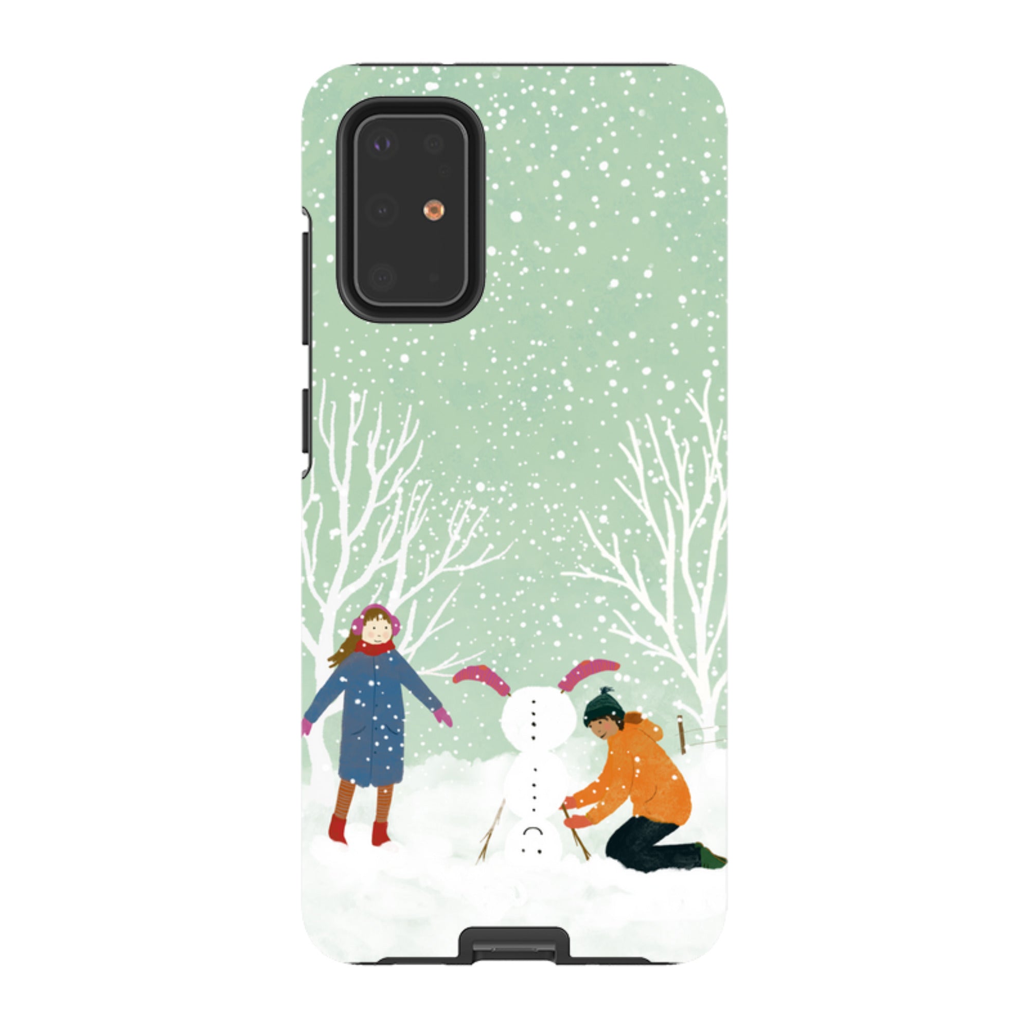 Samsung Tough Case - Snowball Building By Katherine Quinn
