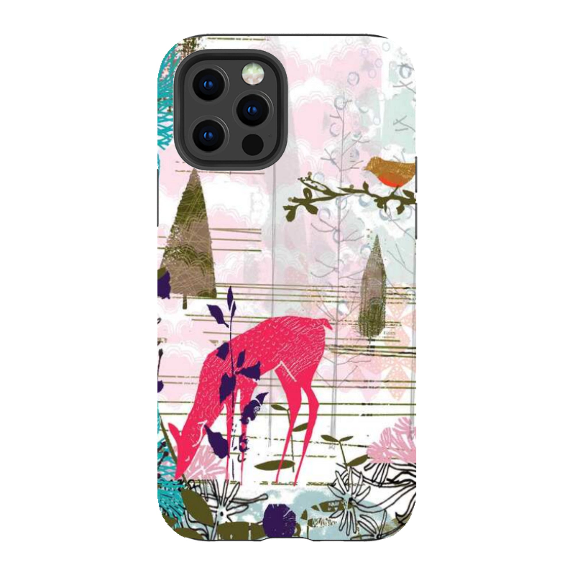 iPhone Tough Case - Forest Tale Robin Song By Tiffany Lynch