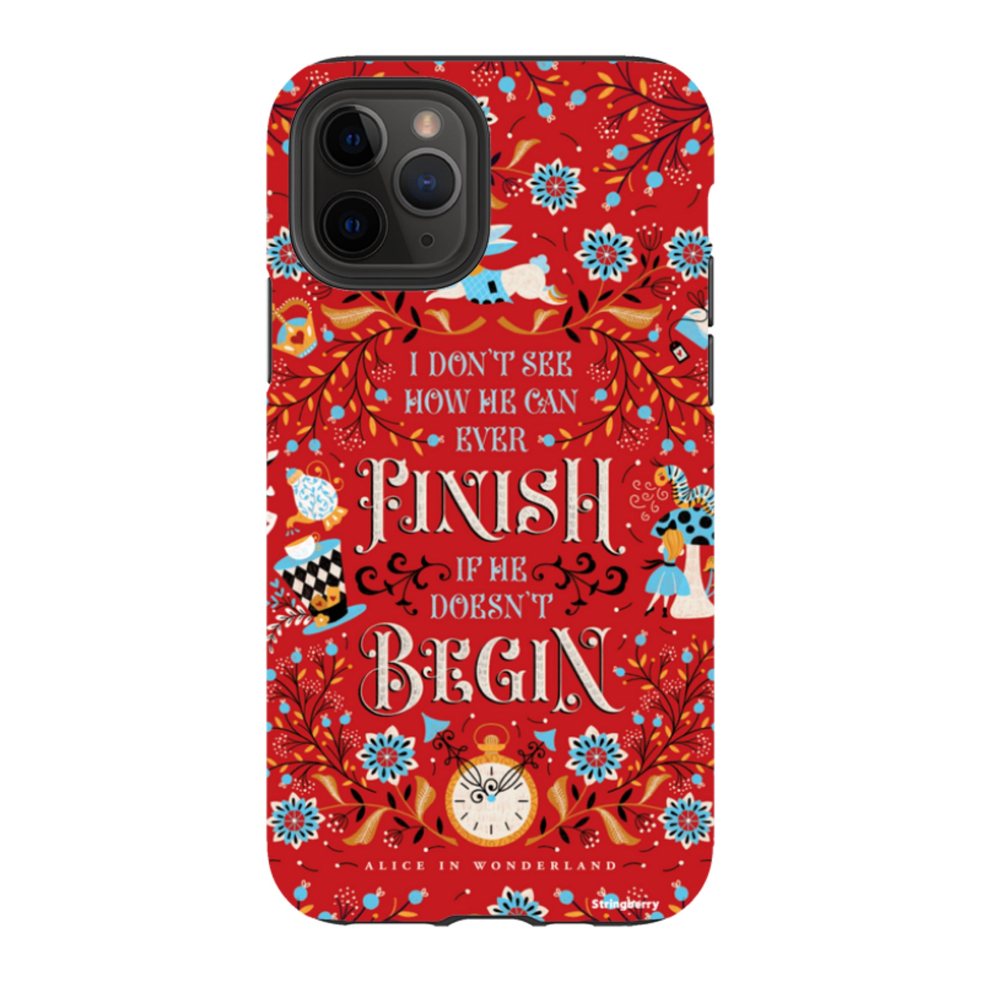 iPhone Tough Case - Alice By Jenny Zemanek
