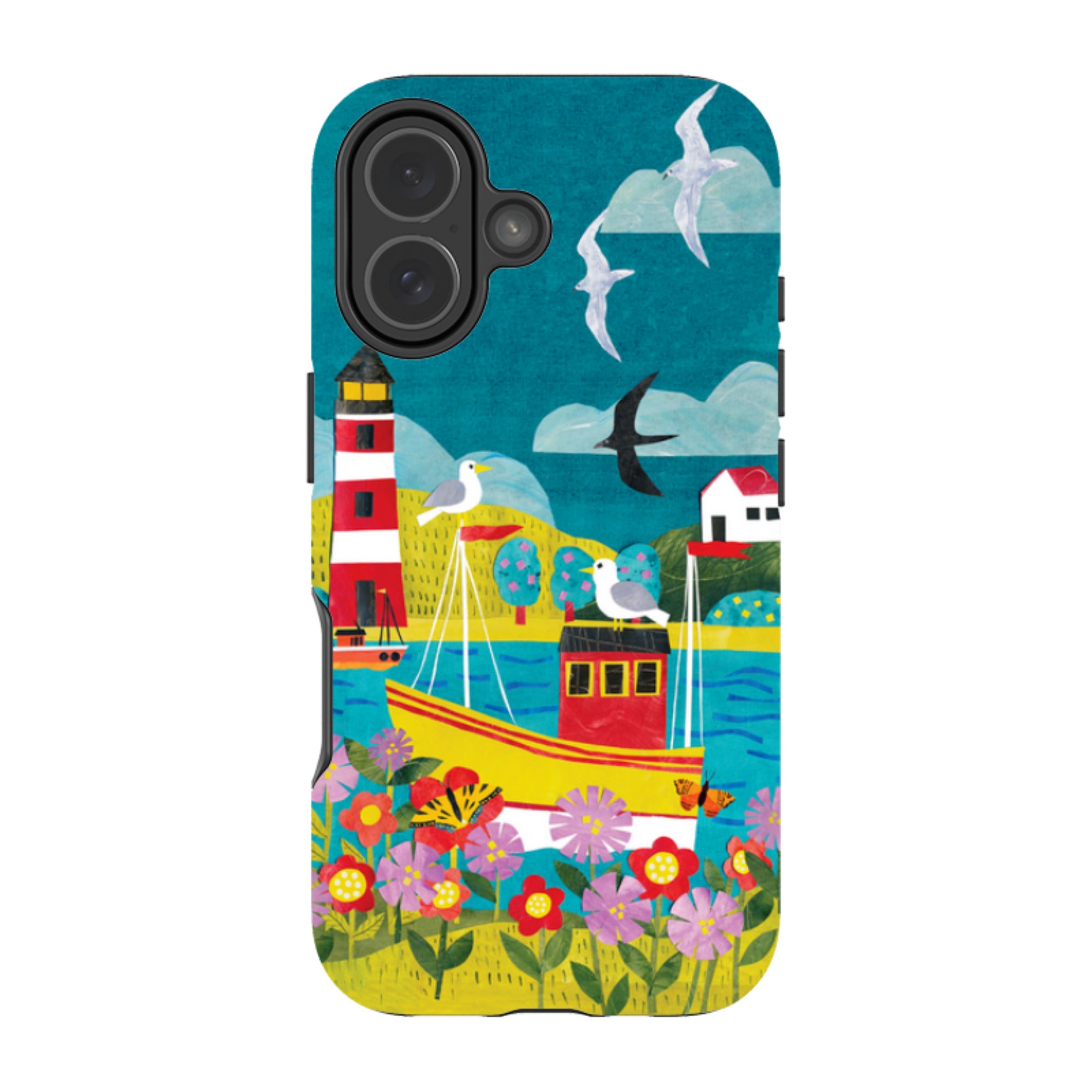 iPhone MagSafe Tough Case - Fishing Boat By Tracey English