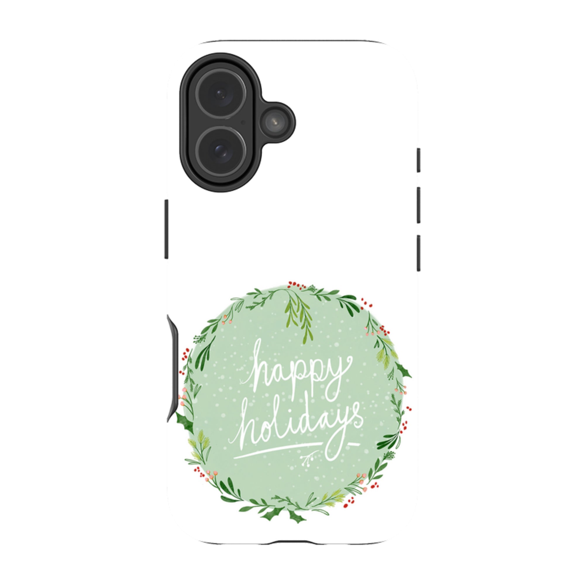 iPhone Tough Case - Happy Holidays By Katherine Quinn