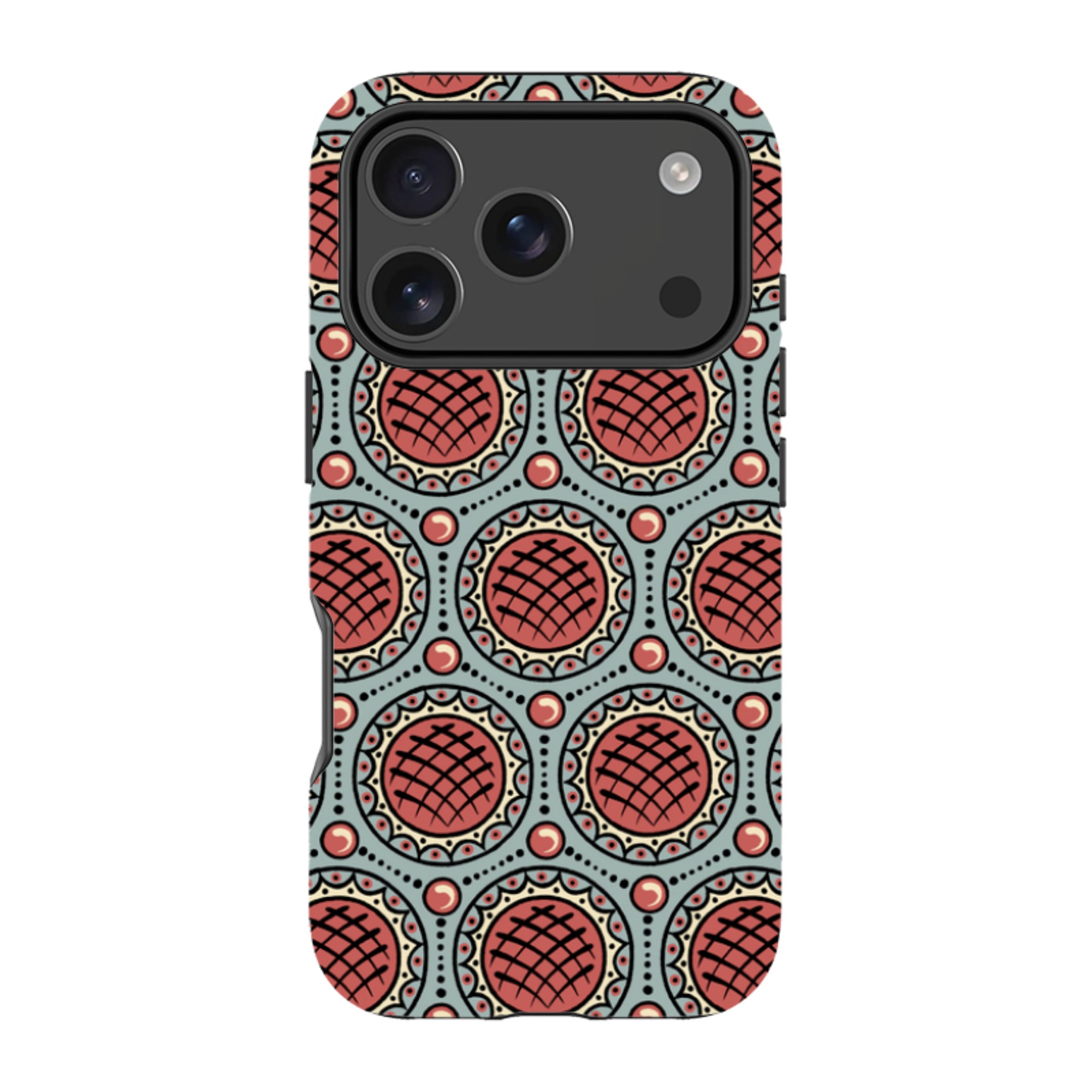 iPhone MagSafe Tough Case - Charleston Red By Cressida Bell