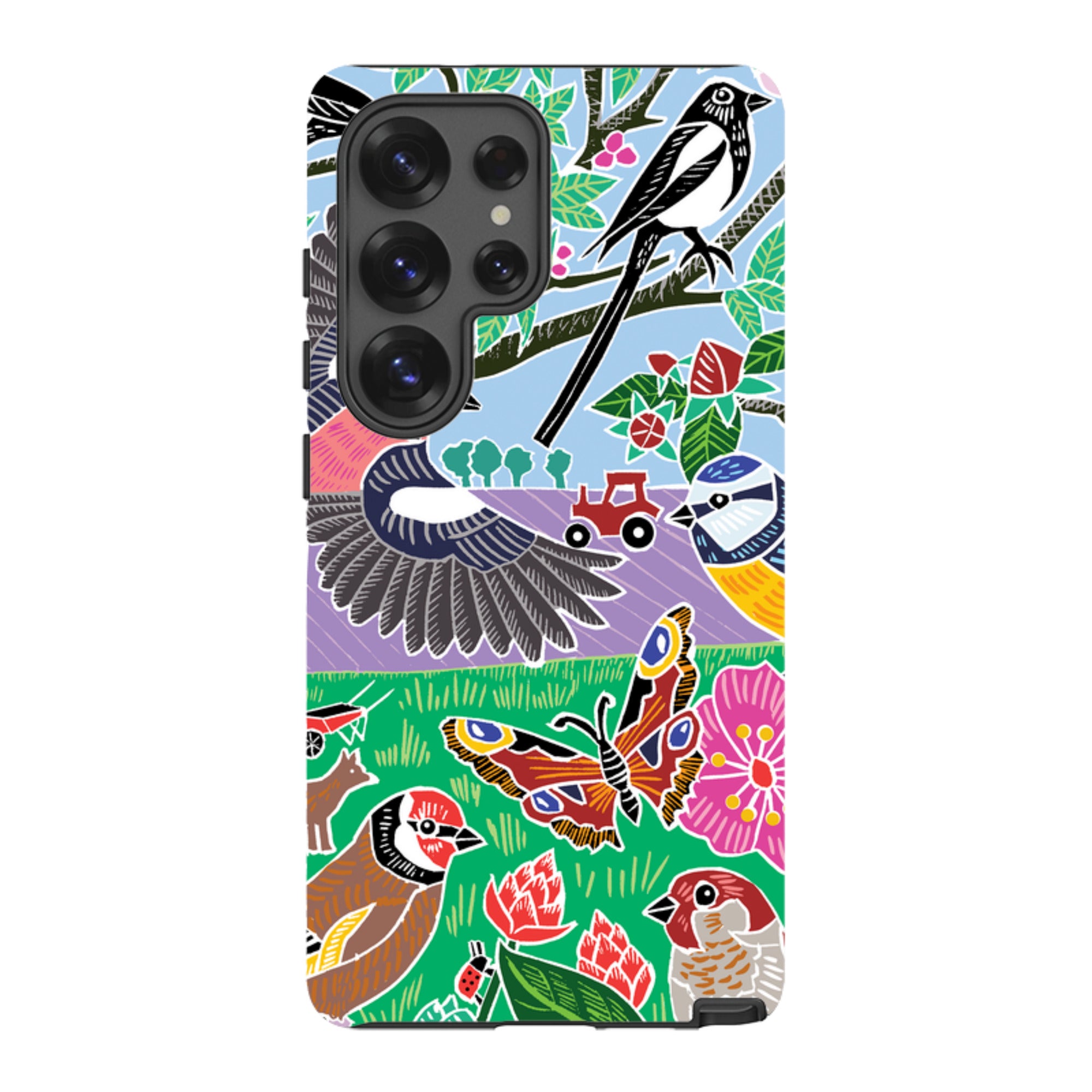 Samsung Tough Case - Garden Bird Jigsaw B By Kate Heiss