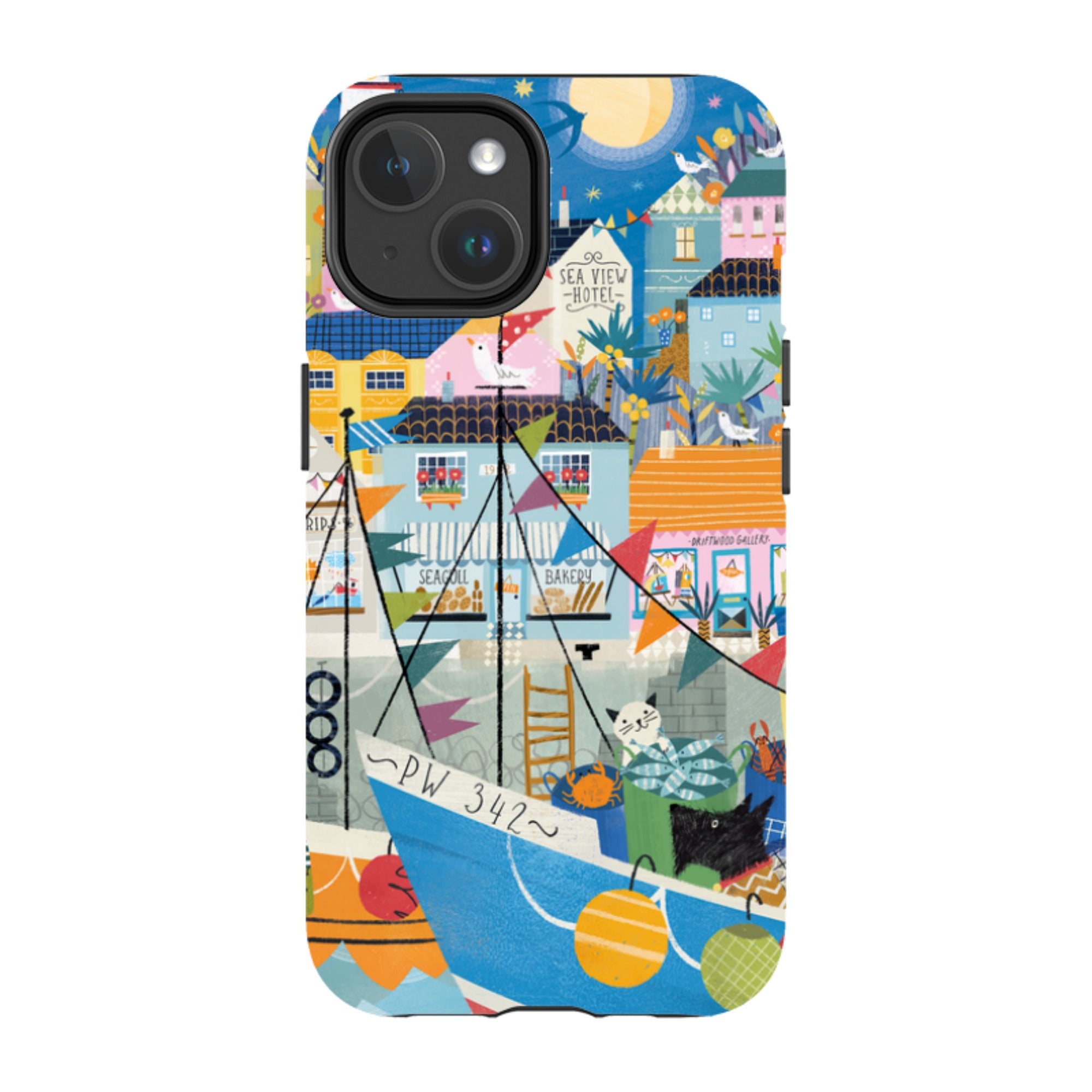 iPhone MagSafe Tough Case - Night Harbour 1 By Ali Brookes
