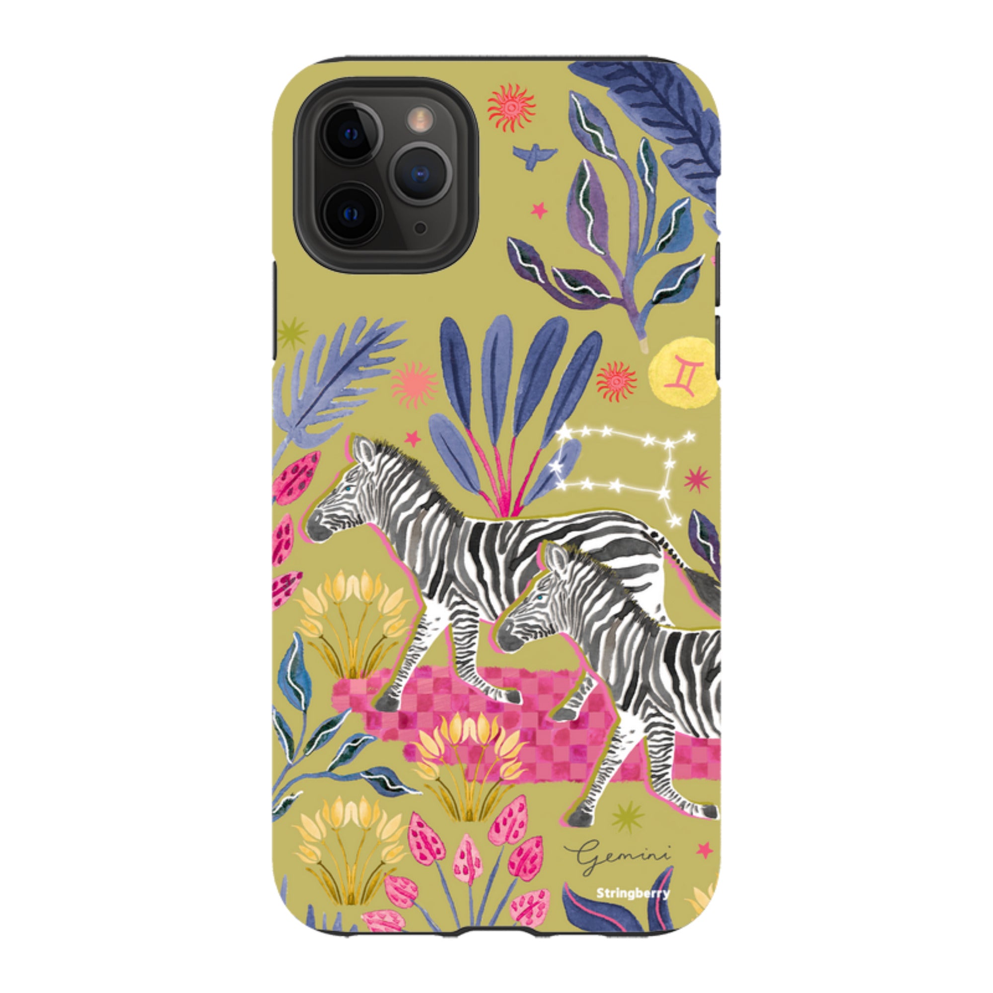 iPhone Tough Case - Gemini By Emma Frances Grant