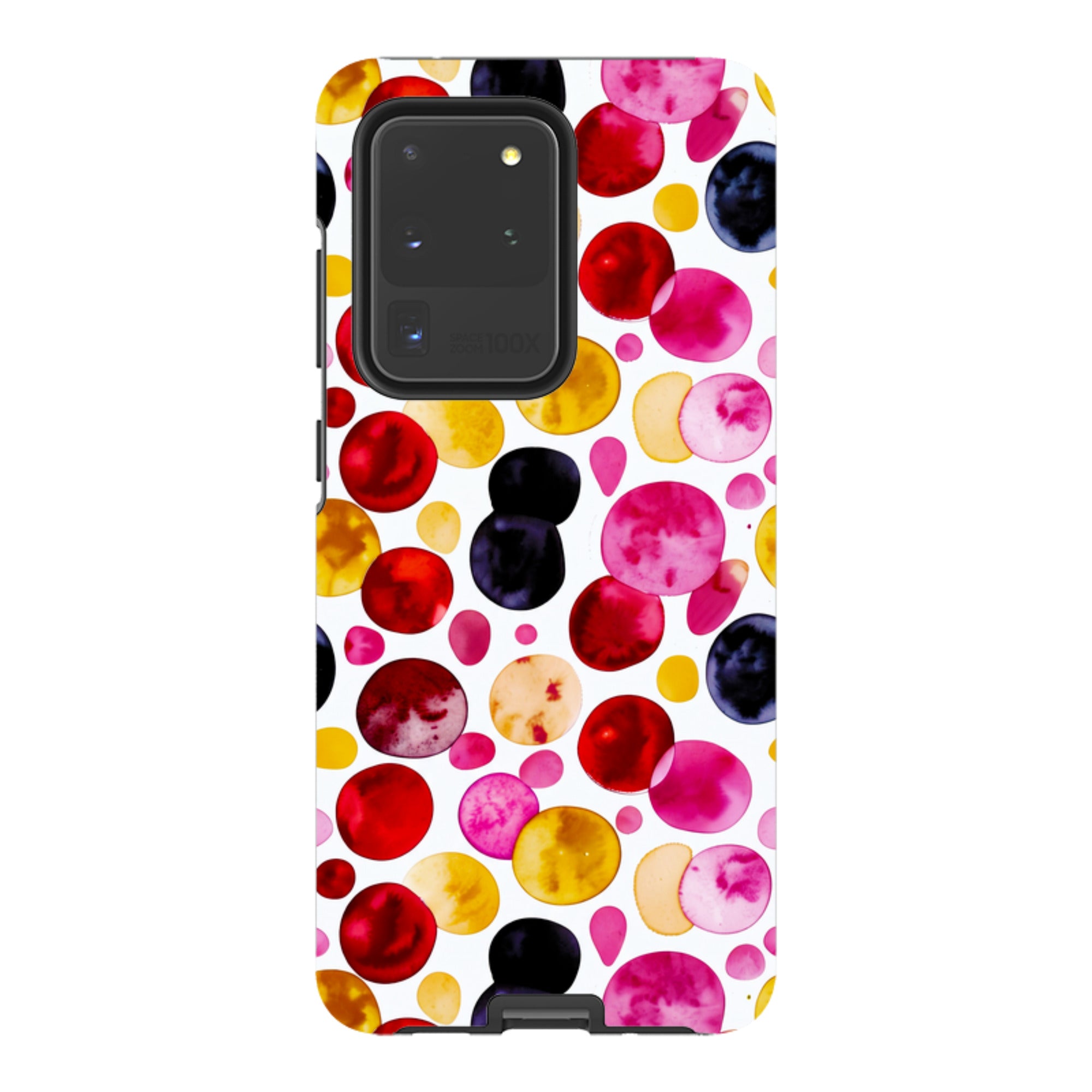 Samsung Tough  Case - Colour Moon Polka