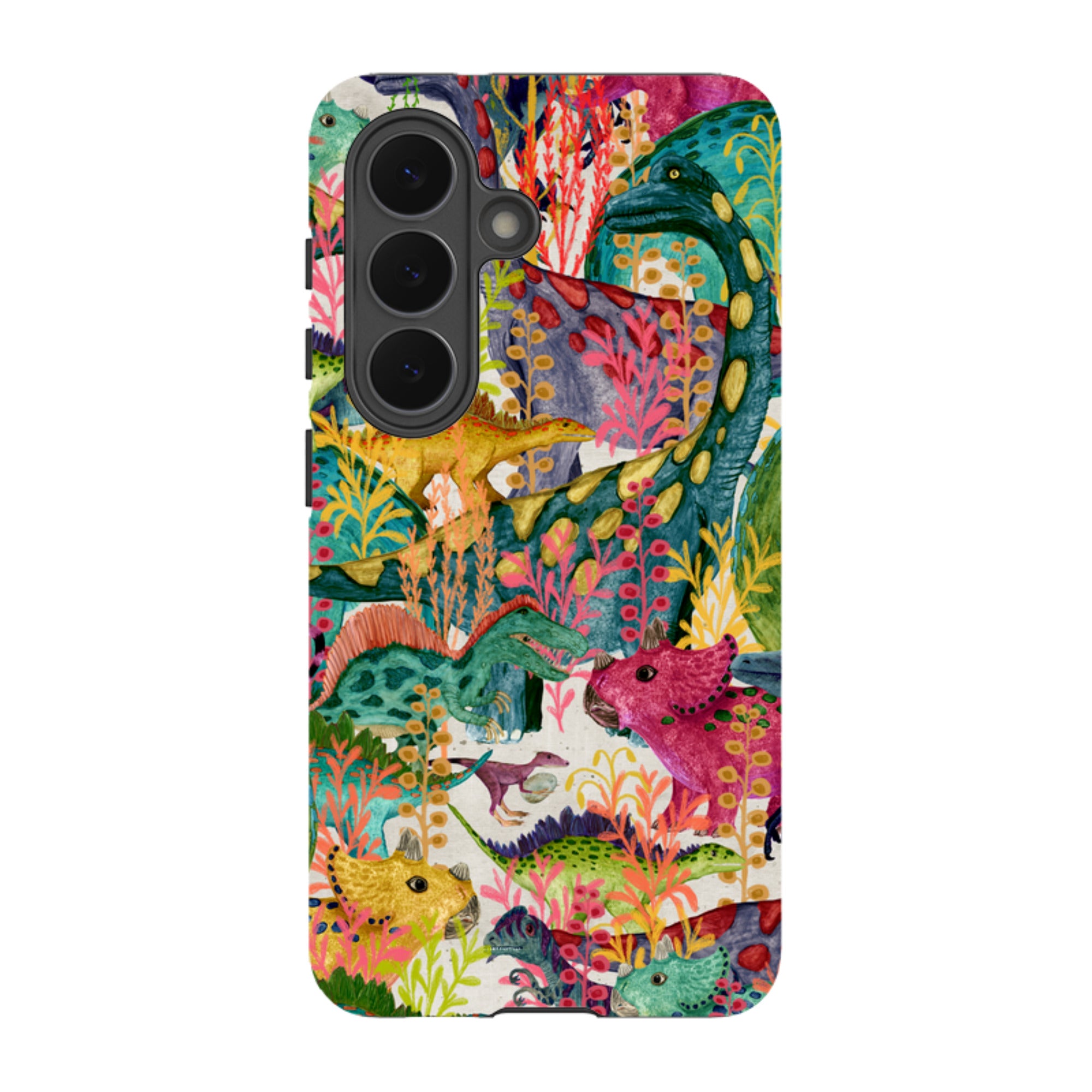 Samsung Tough Case - Dinosaur Jamboree By Katherine Quinn