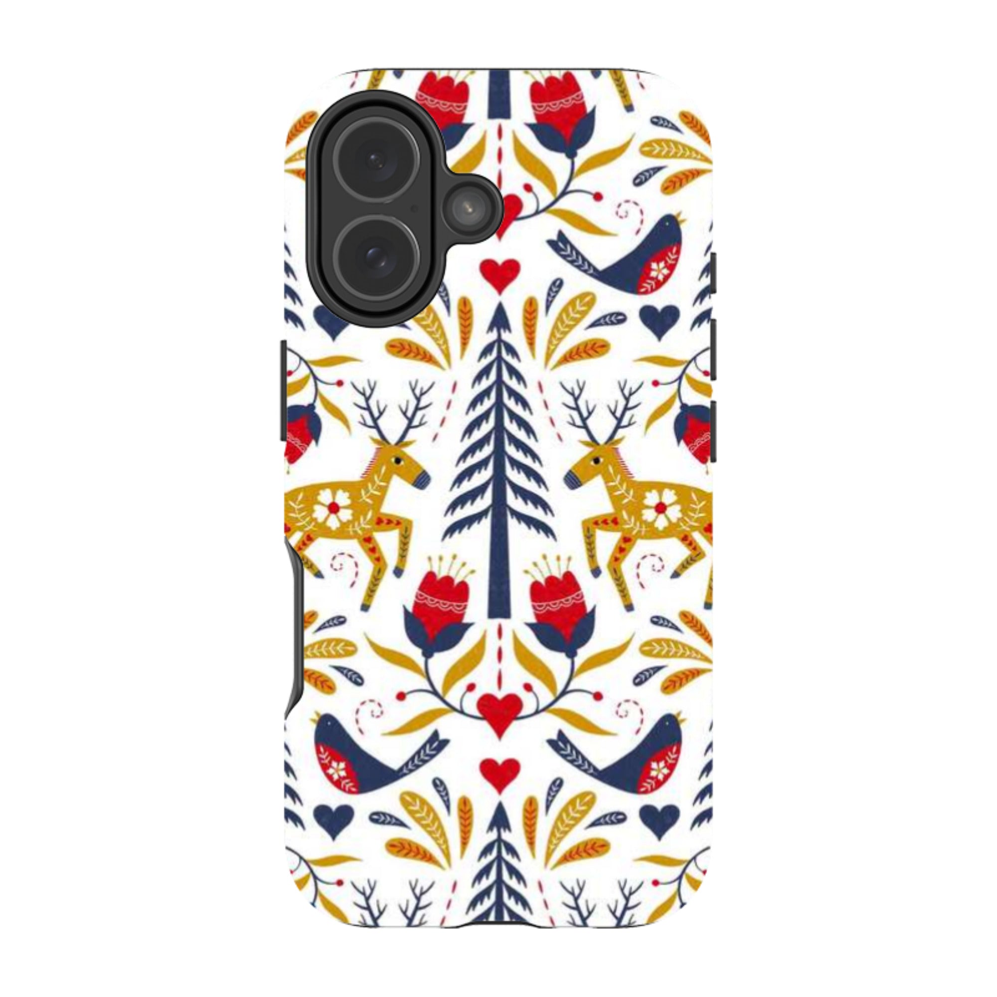 iPhone Tough Case - Xmas Pattern II By Suzy Taylor