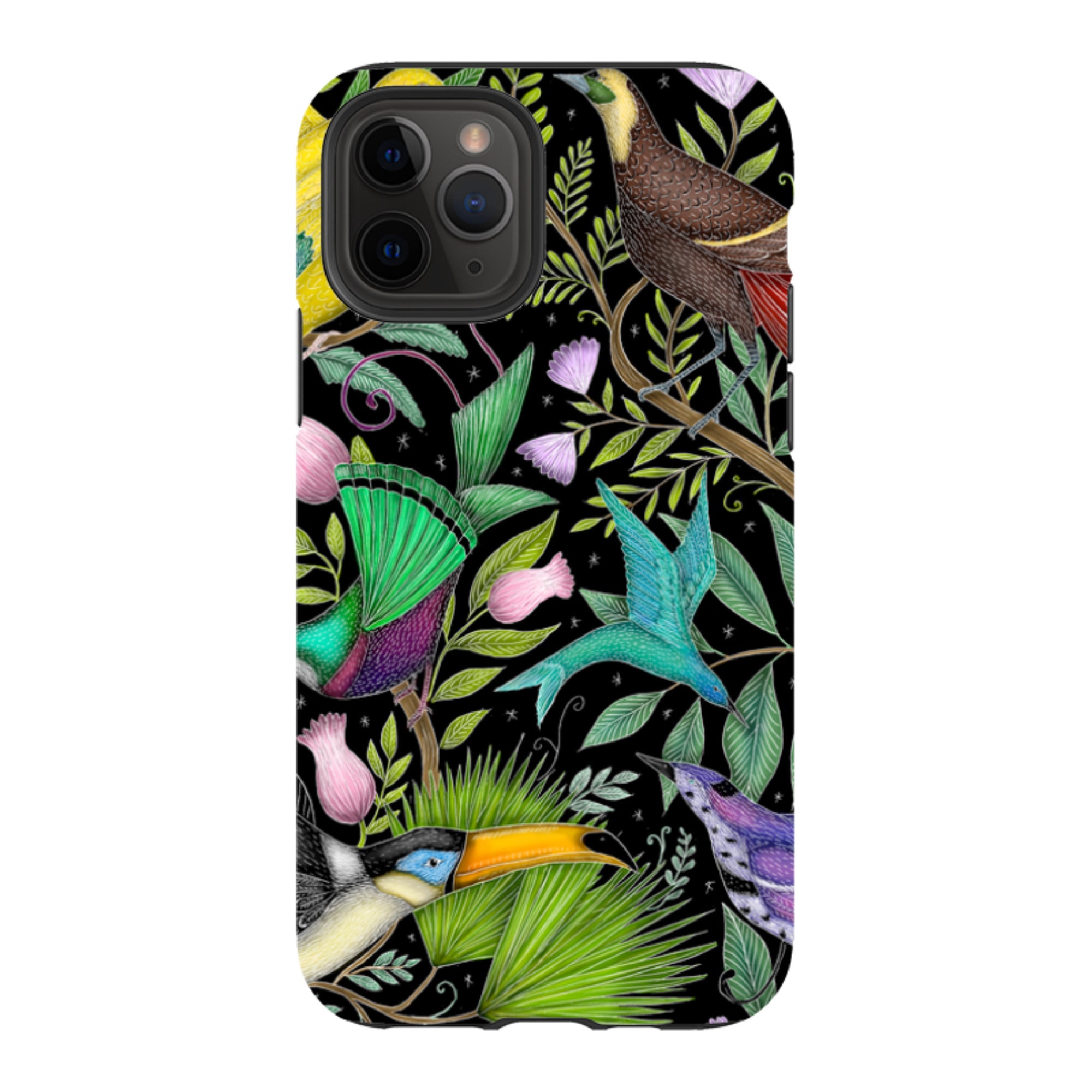 iPhone Tough Case - Exotic Birds By Catherine Rowe