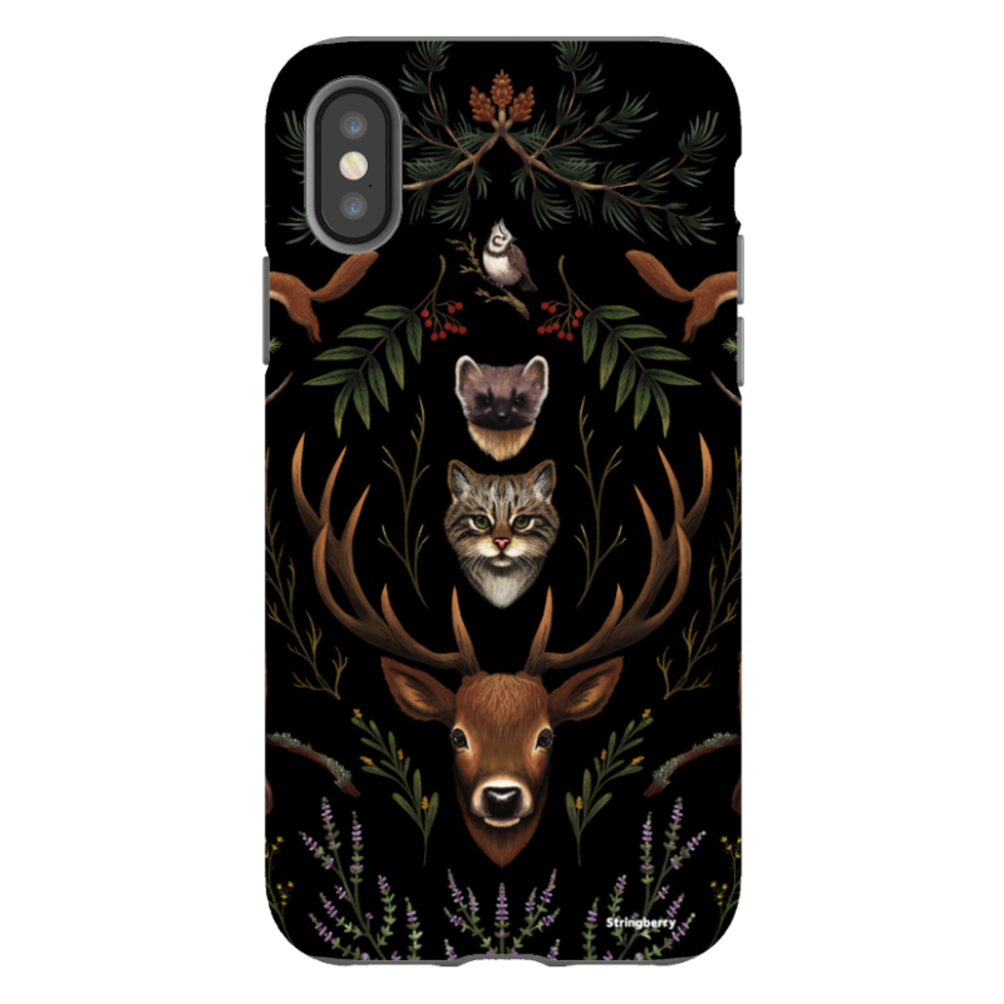 iPhone Tough Case - Highland Wildlife By Anna Stead