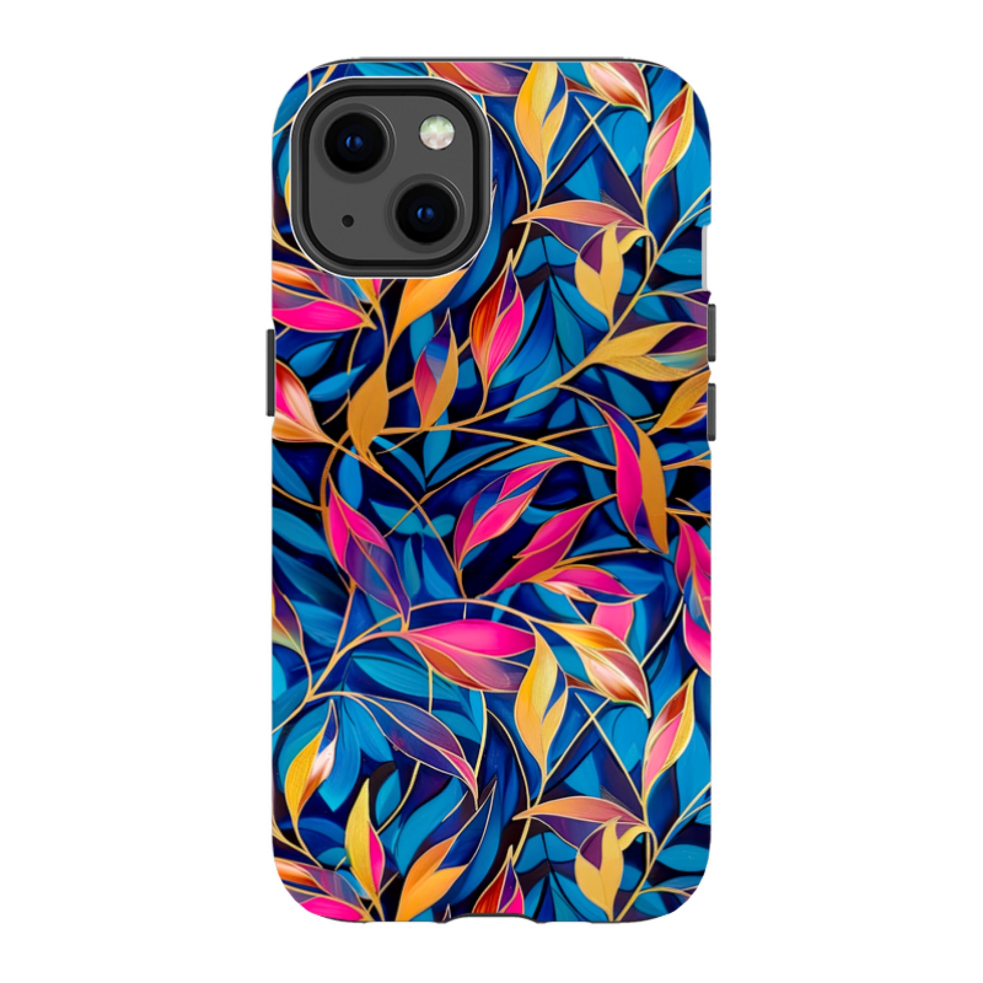 iPhone MagSafe Tough Case - Tangled Leaves