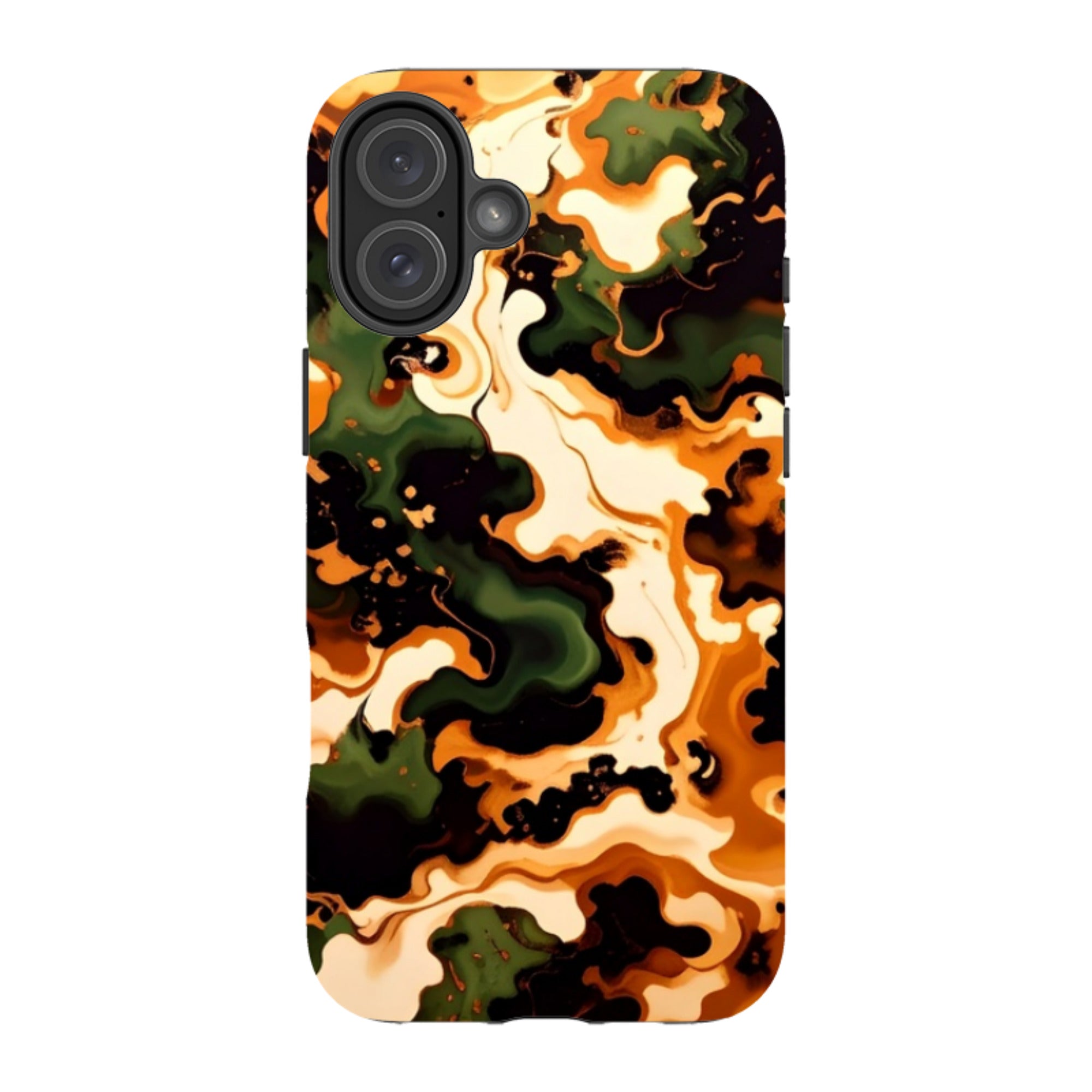 iPhone Tough Case - Green Marble