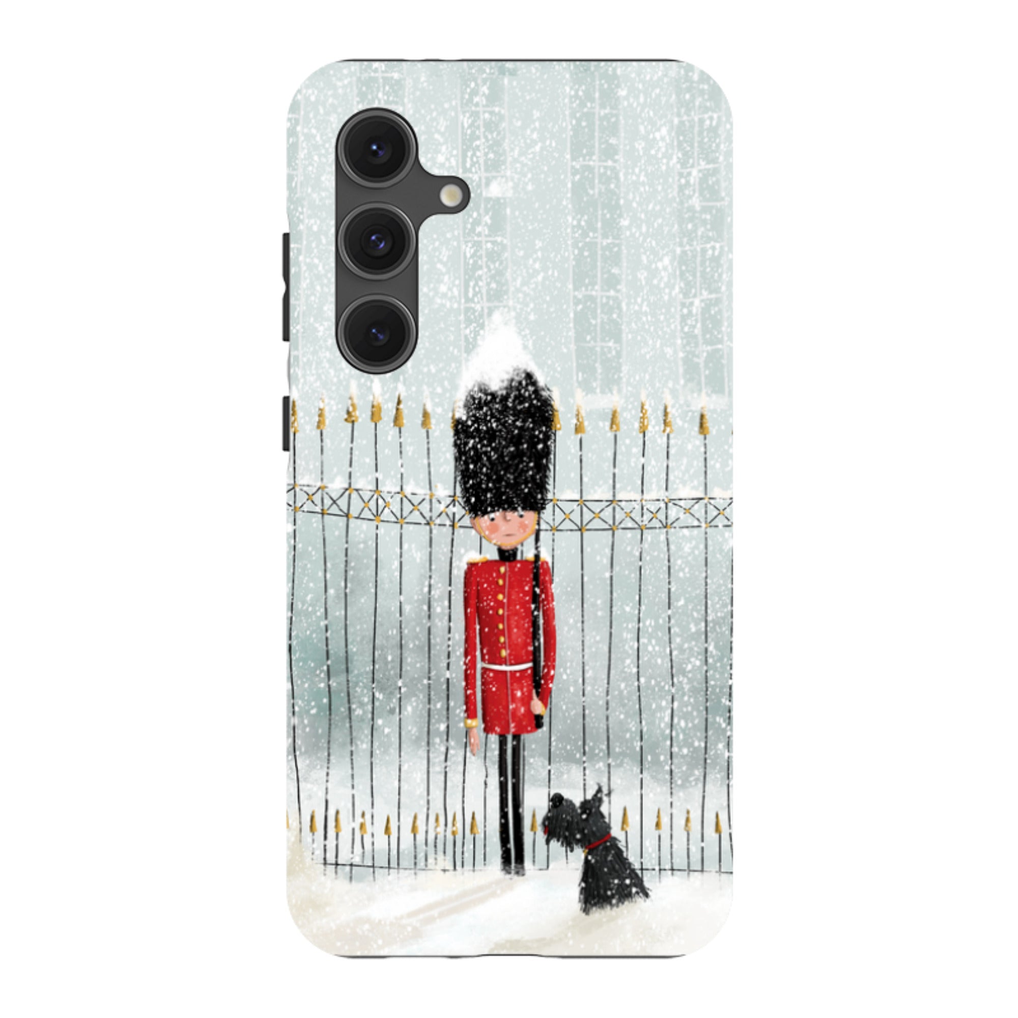 Samsung Tough Case - London In Snow By Maja Lindberg