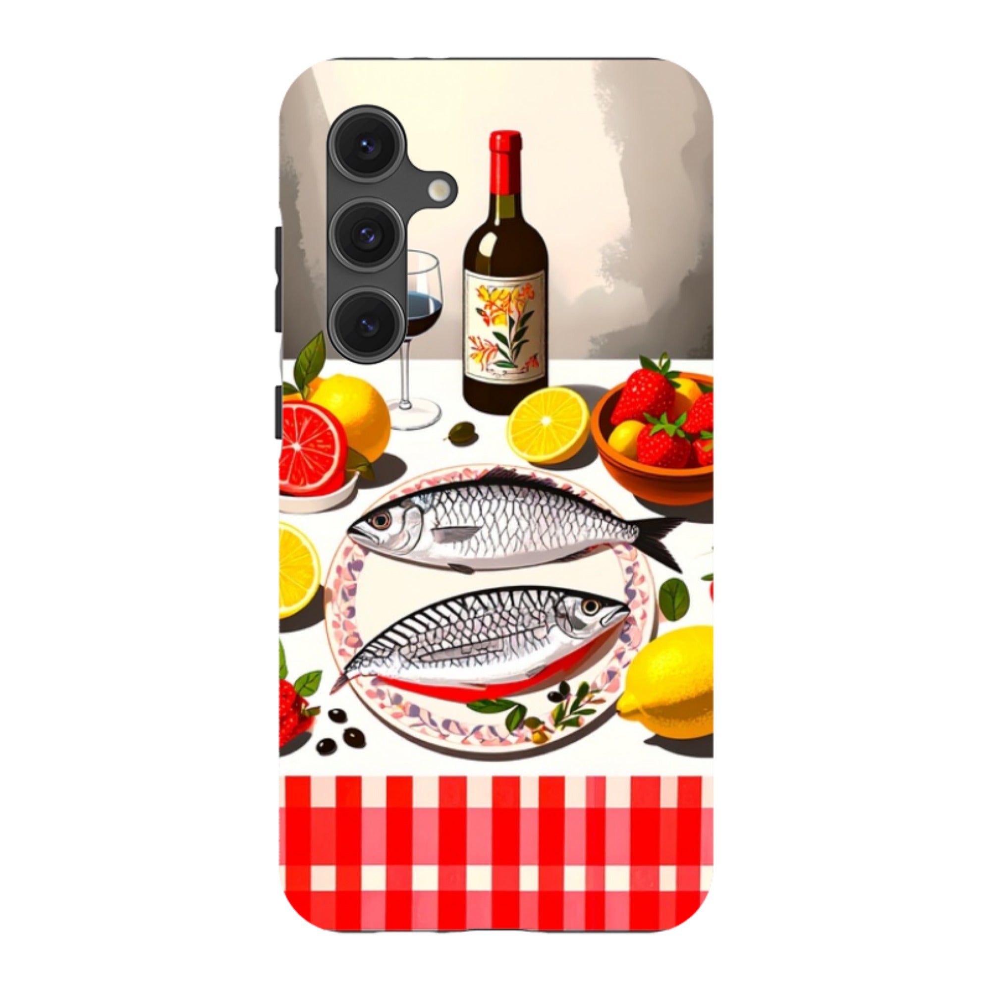 Samsung Tough Case - Plate Of Sardines