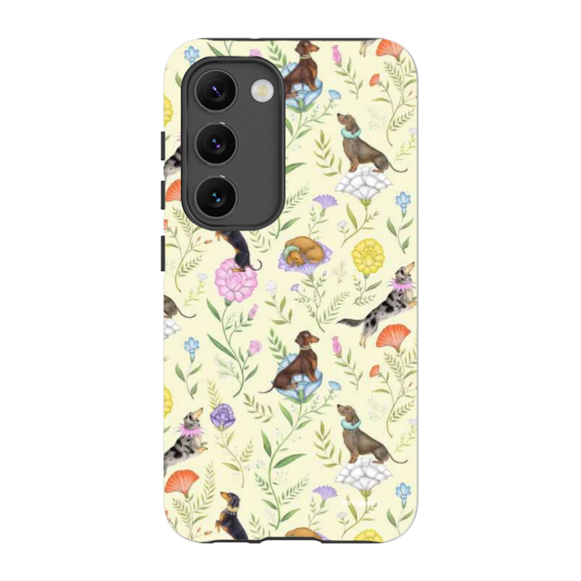 Samsung Tough Case - Doxy Day Afternoon Buttercream By Catherine Rowe