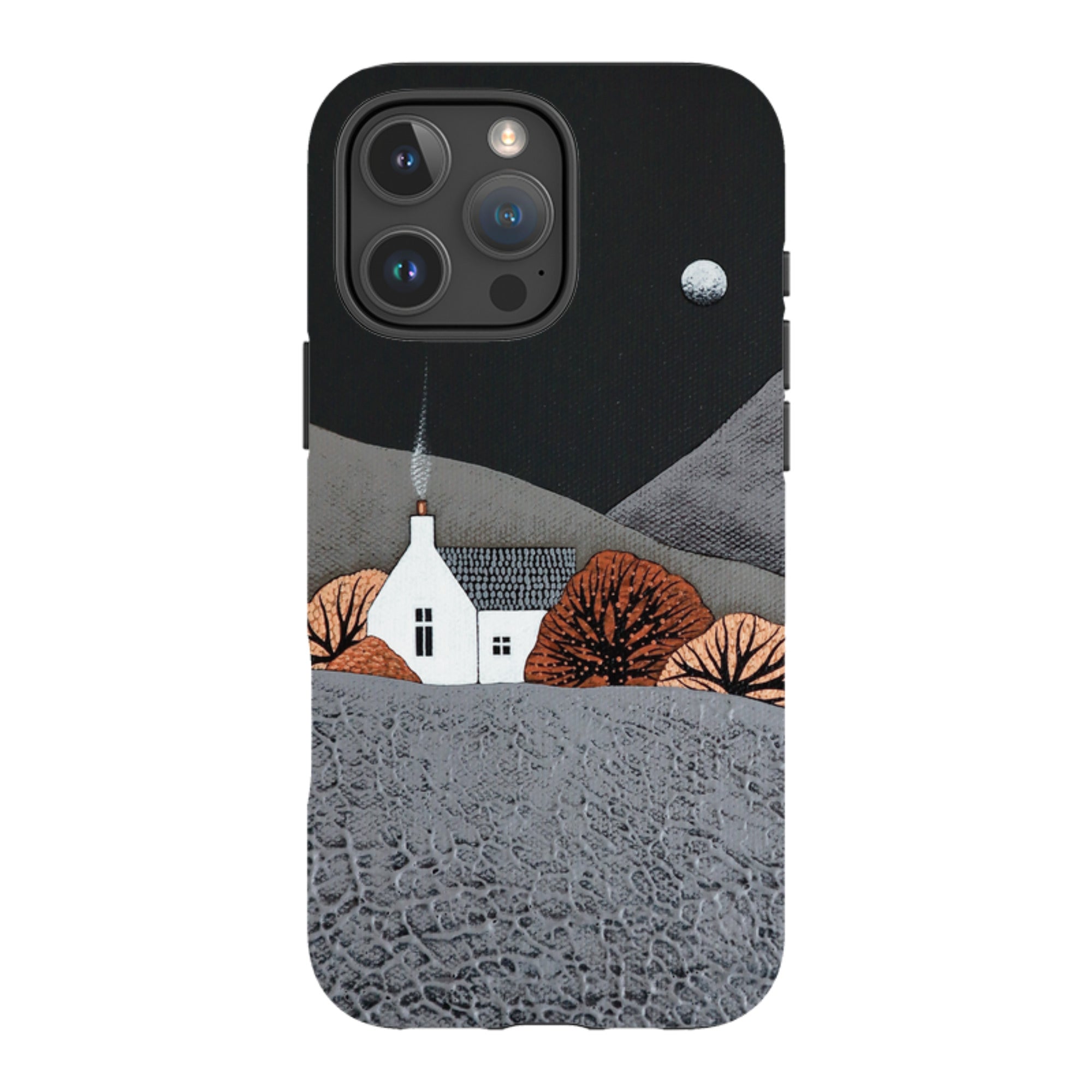 iPhone Tough Case - Last Embers Of The Bonfire By Natasha Newton