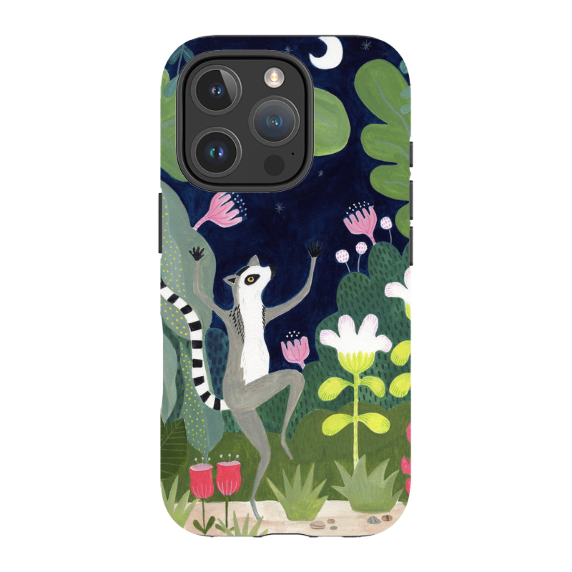 iPhone MagSafe Tough Case - Dancing Lemur By Bex Parkin