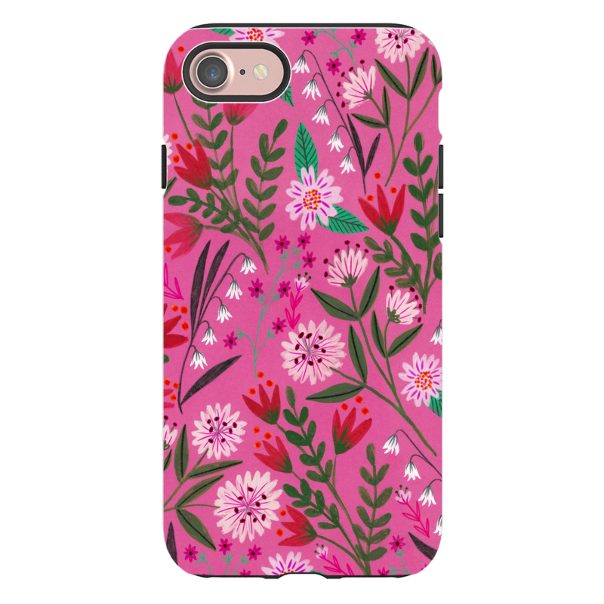 iPhone Tough Case - Pink Sunset By Lee Foster Wilson