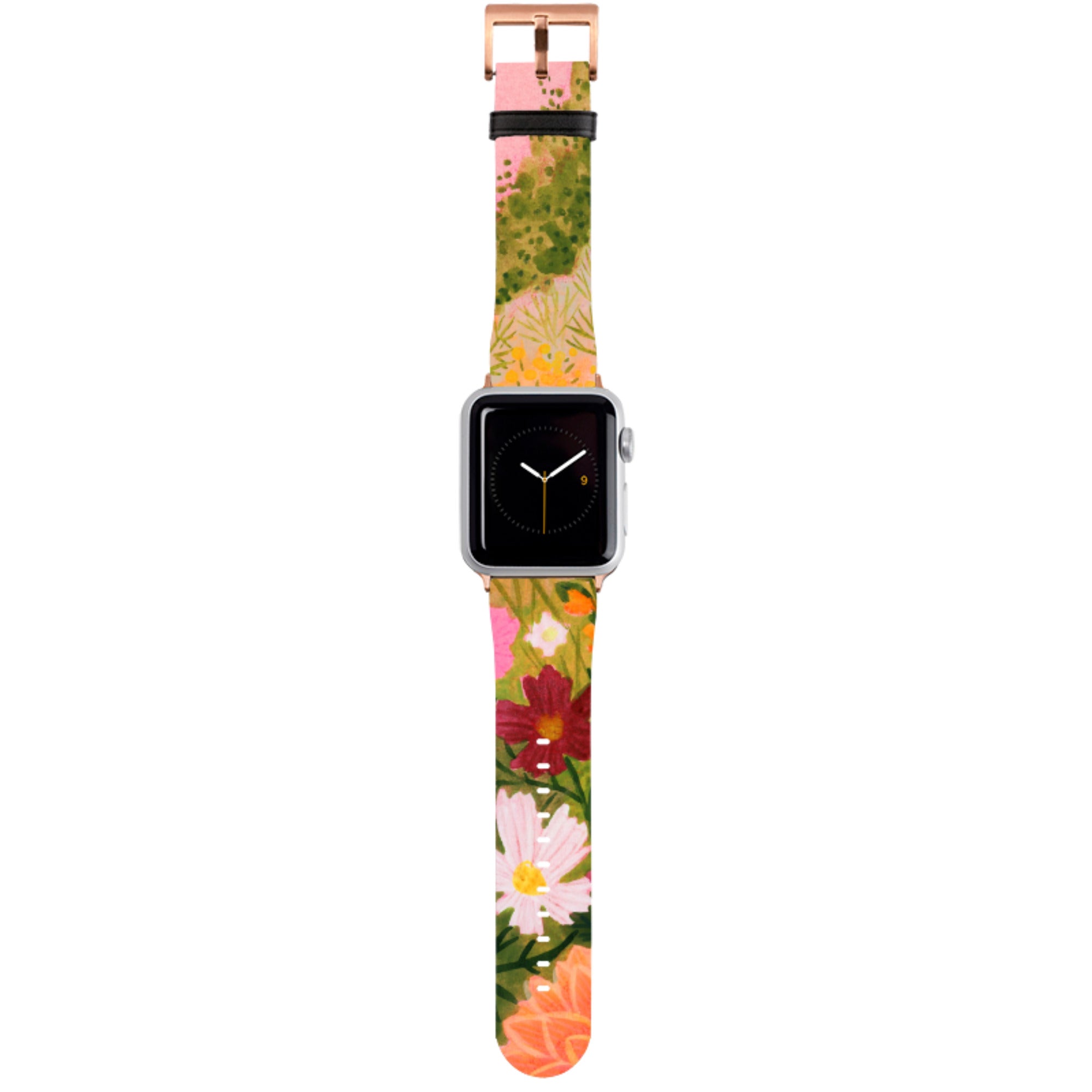 Flower Farm Sunset Apple Watch Strap By Lee Foster Wilson
