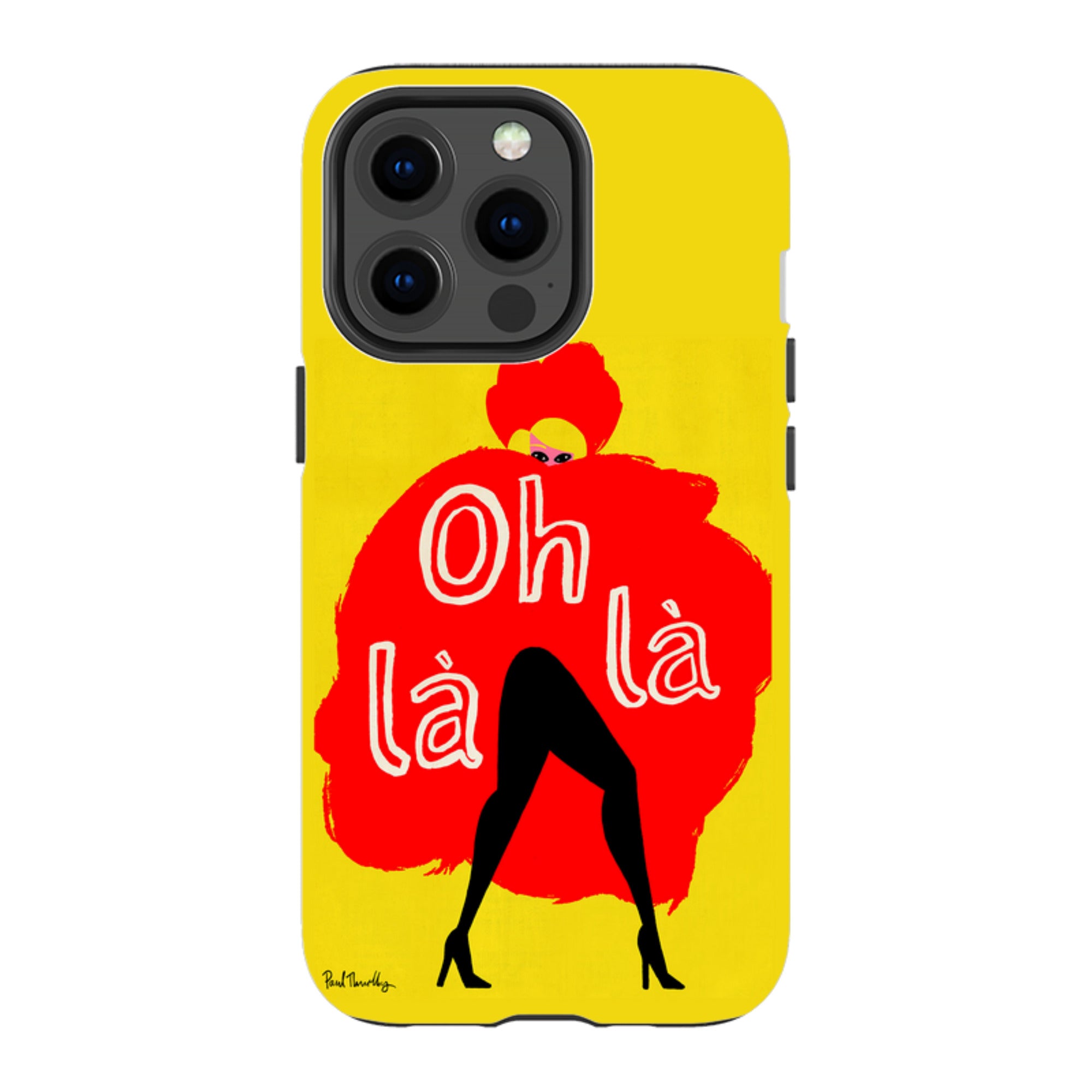 iPhone Tough Case - Oh Lala By Paul Thurlby