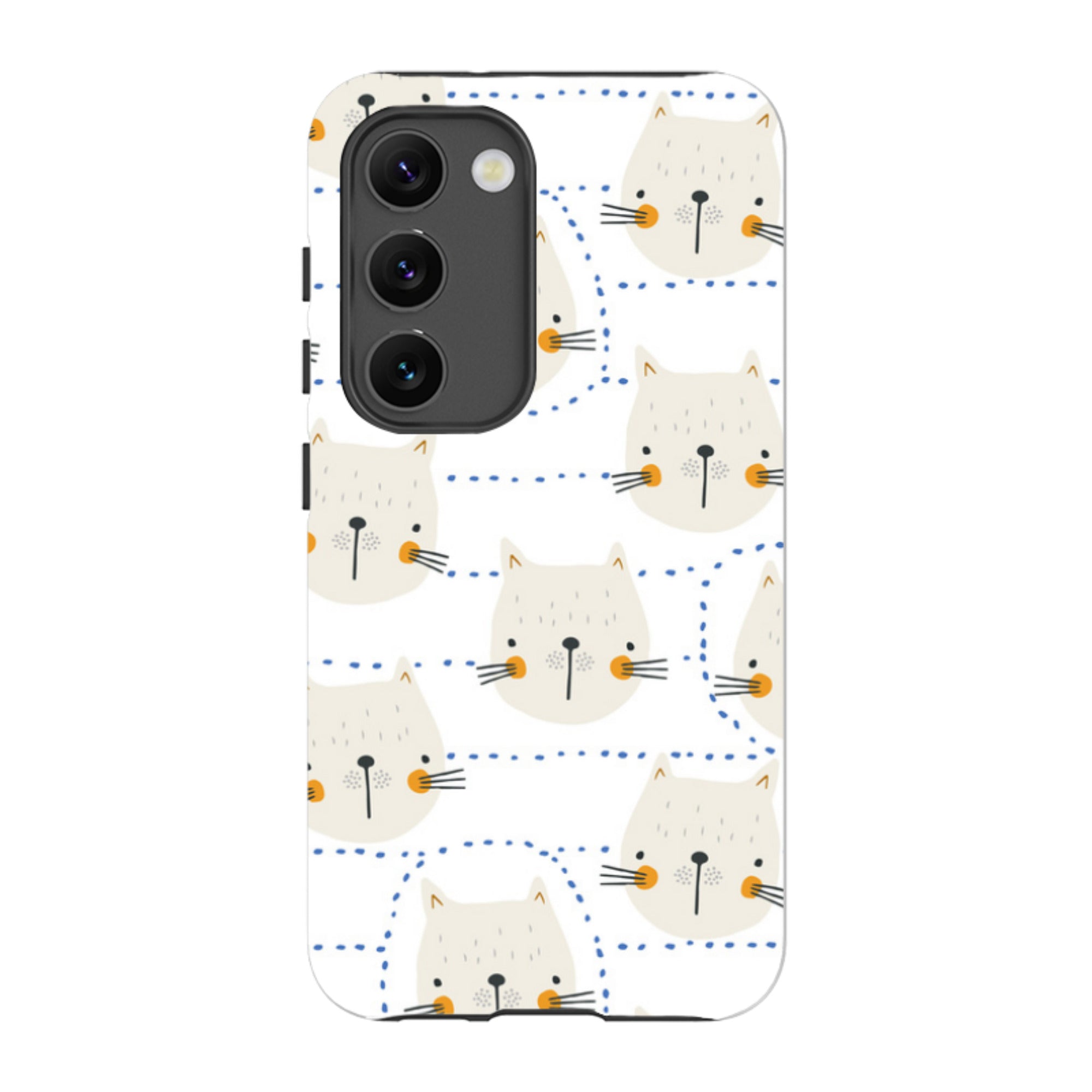 Samsung Tough Case - Cat Tiles