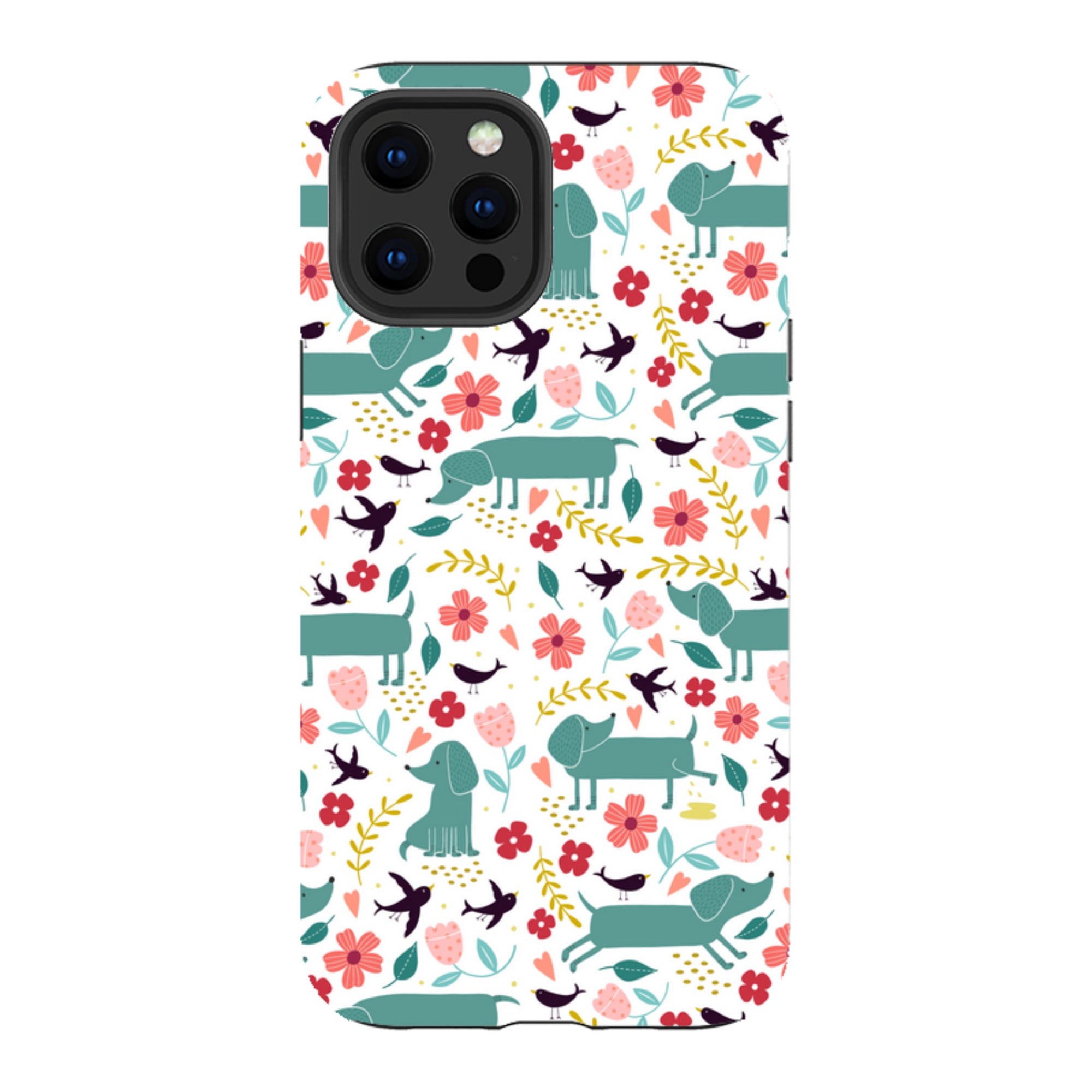 iPhone Tough Case - Cheeky Daschunds By Suzy Taylor