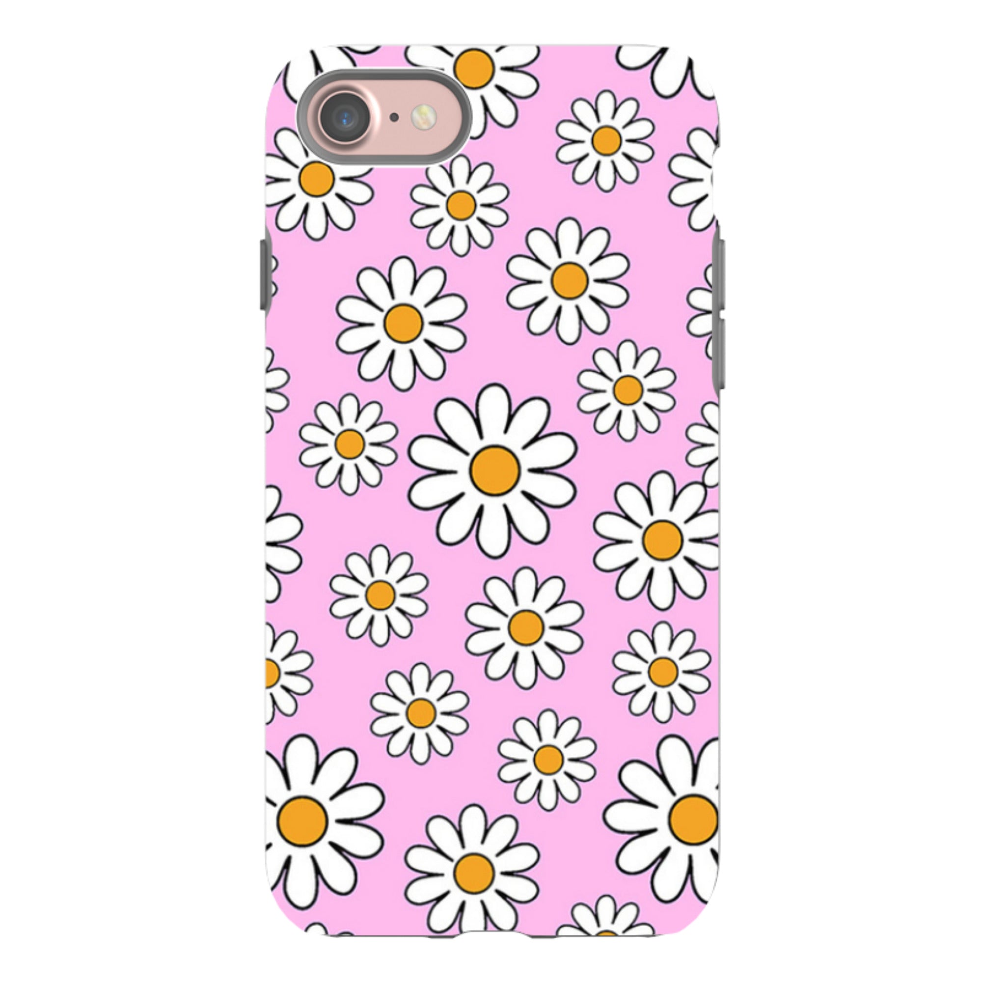 iPhone Tough Case - Pink Daises
