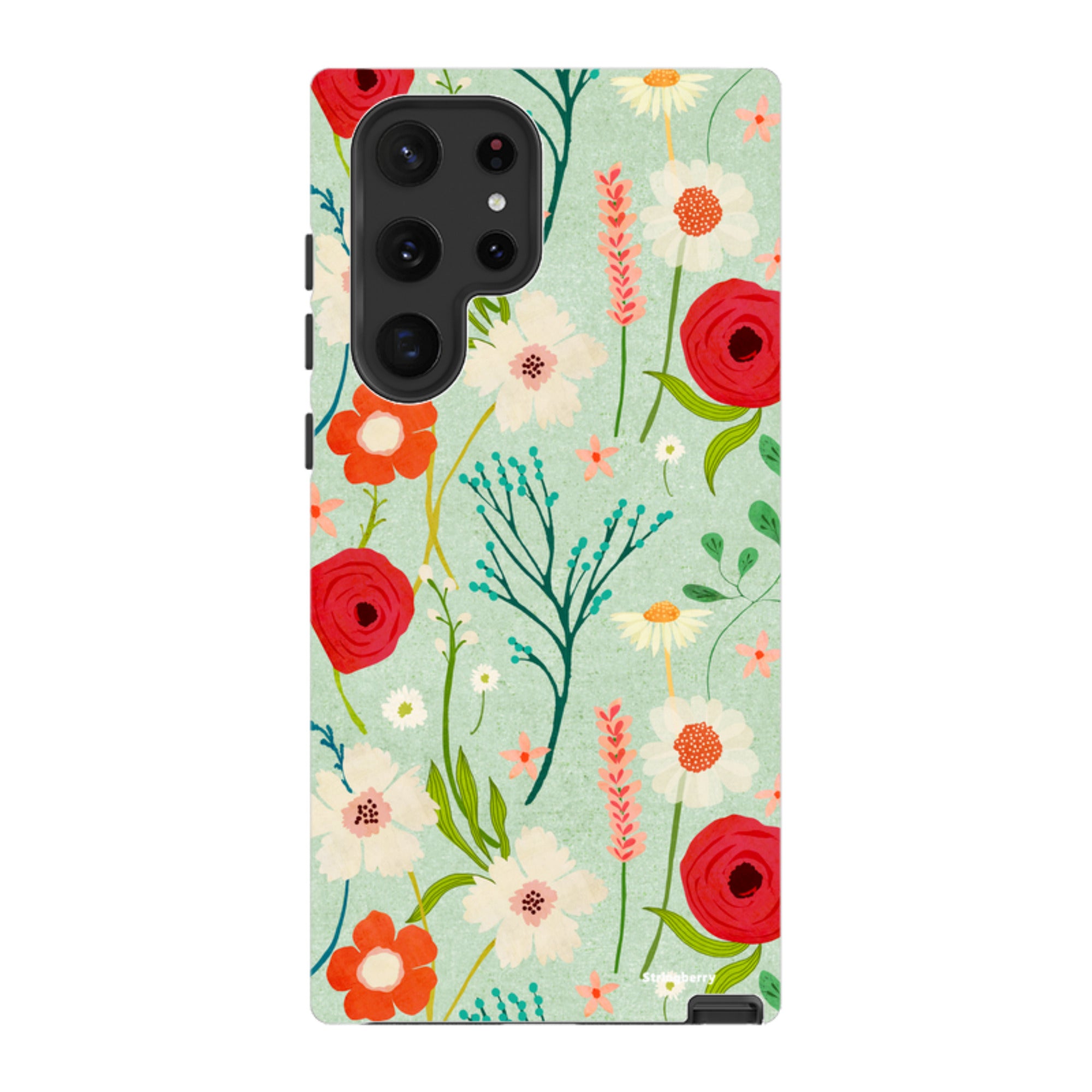 Samsung Tough Case - Floral By Katherine Quinn