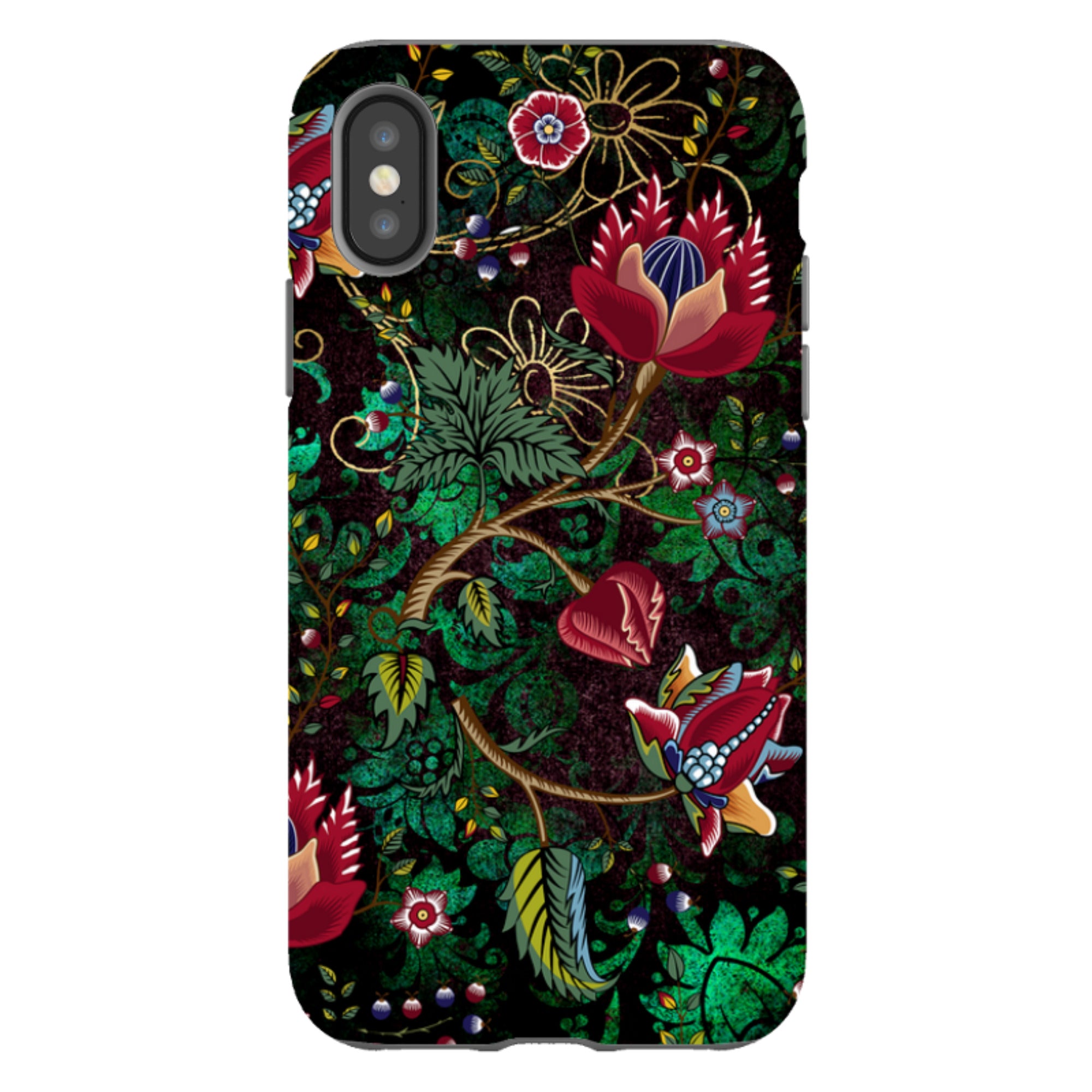 iPhone Tough Case - Skelton Green