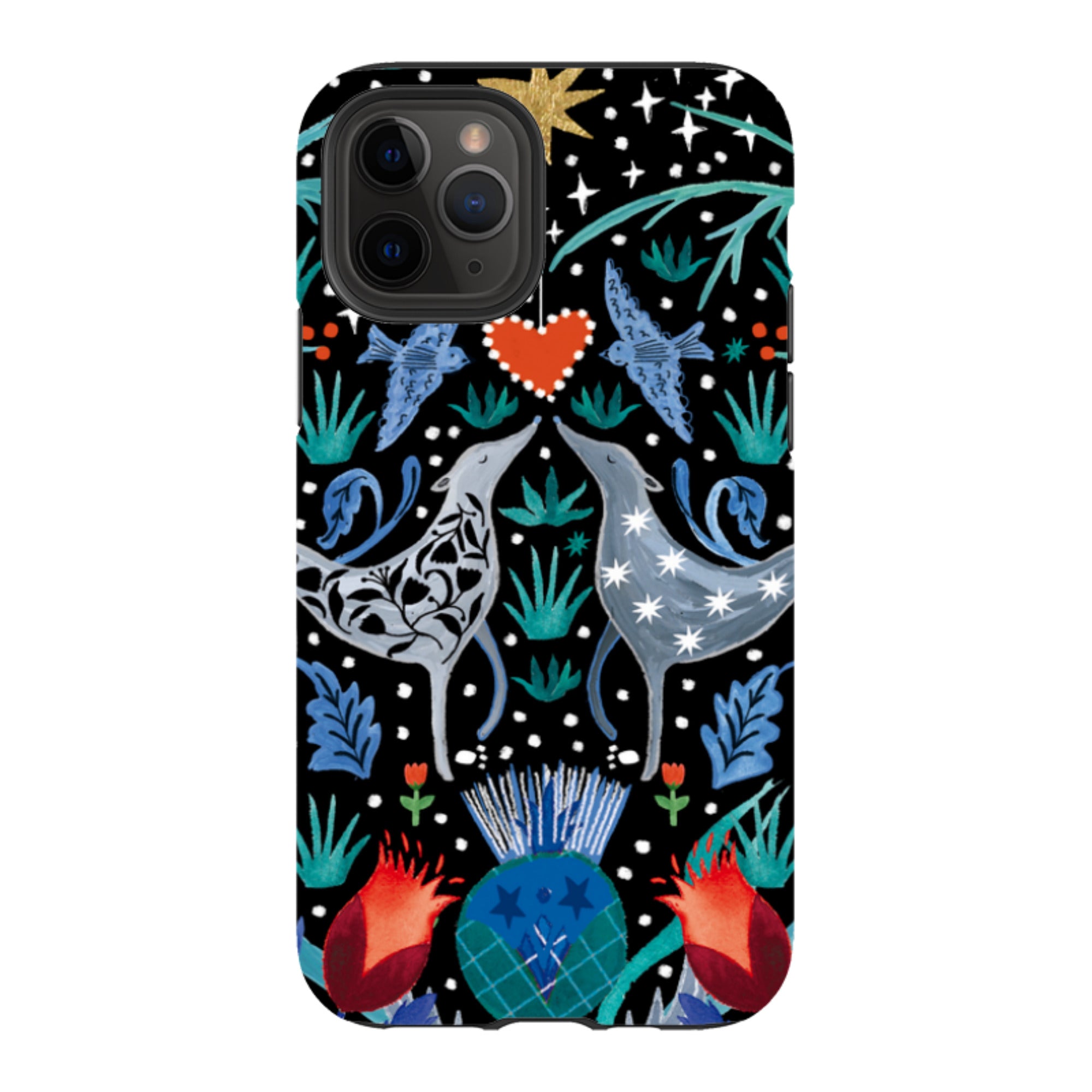 iPhone Tough Case - Winter Walk By Emma Frances Grant