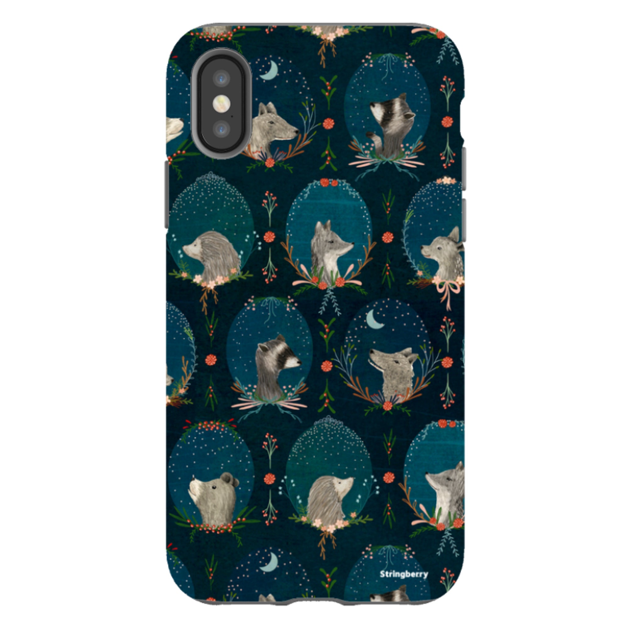 iPhone Tough Case - Winter Collage By Katherine Quinn