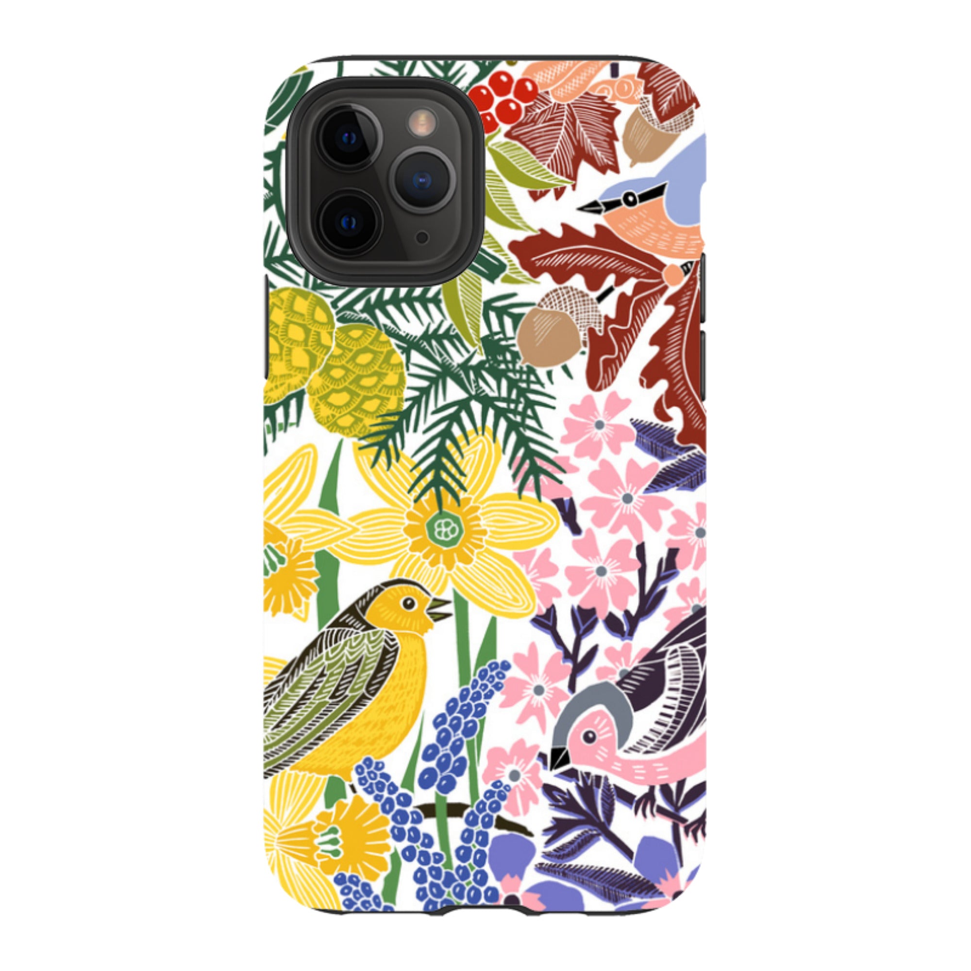 iPhone Tough Case - Embrace The Seasons By kate Heiss