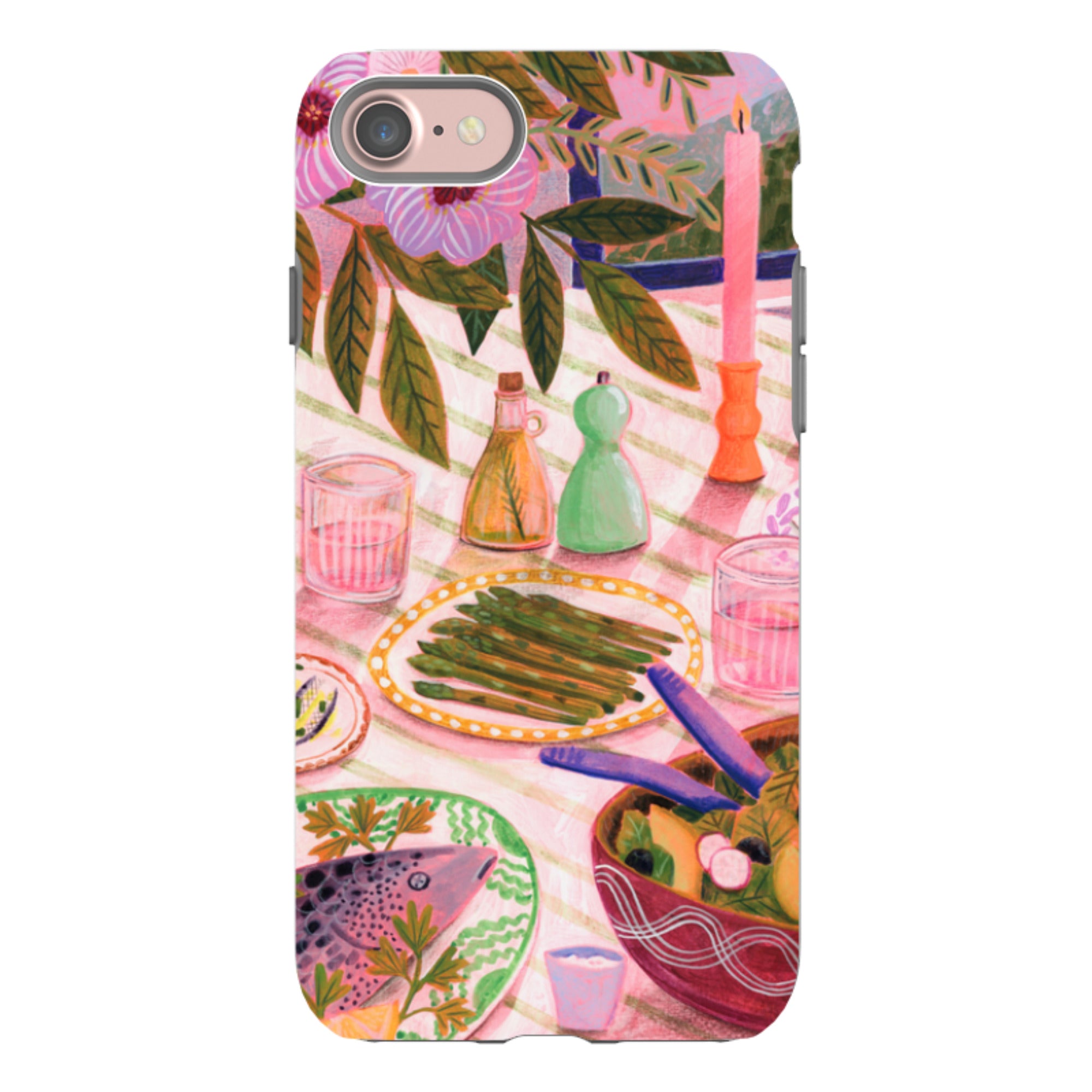iPhone Tough Case - Mediterranean Feast By Lee Foster Wilson