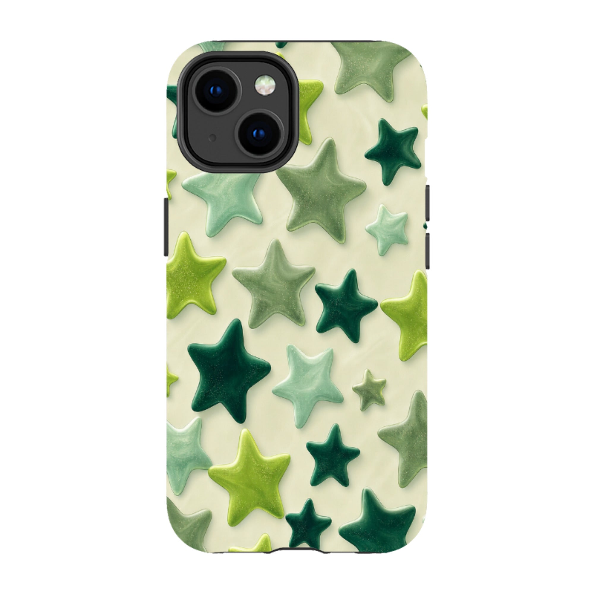 iPhone Tough Case - Sage Green Star