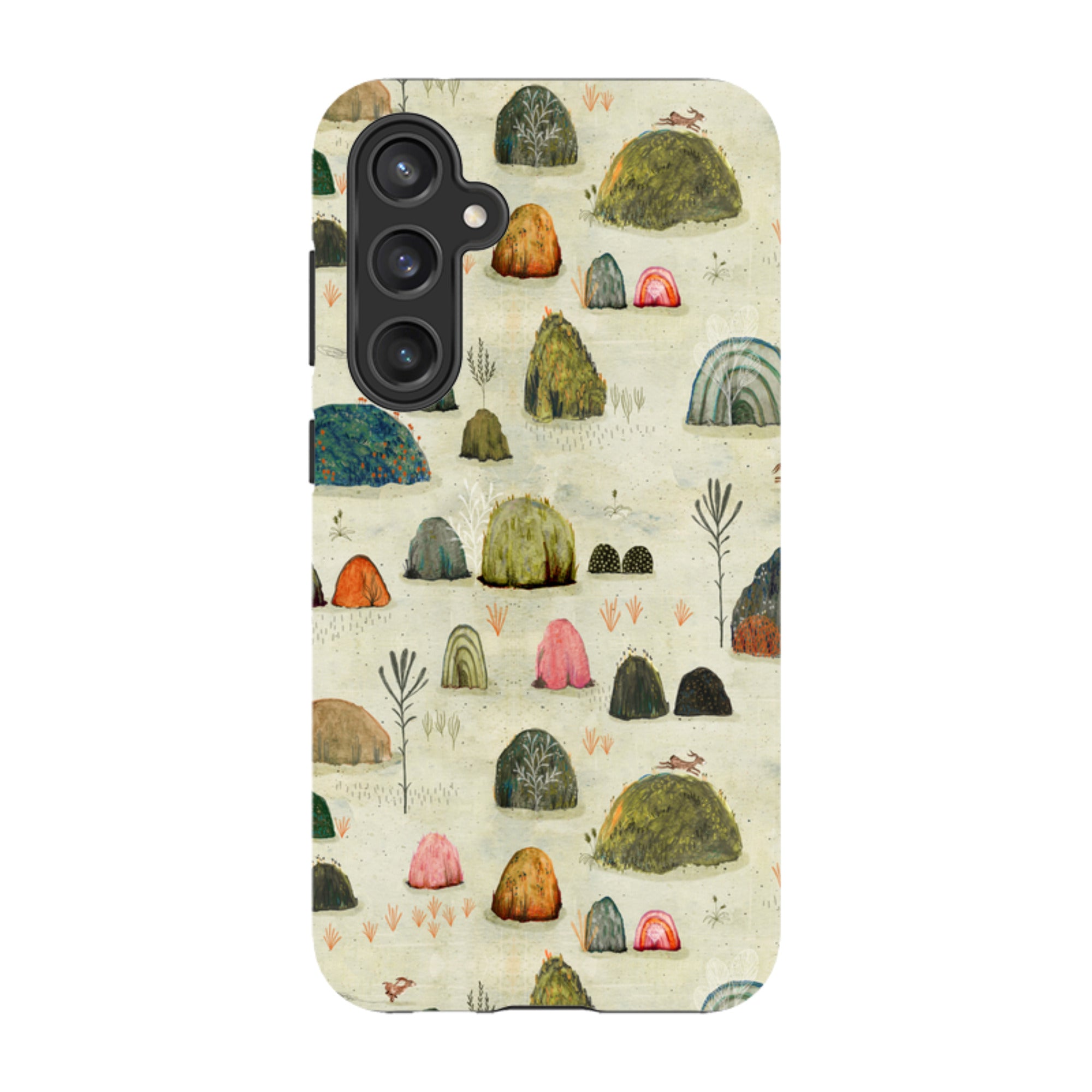Samsung Tough Case - Sunset Mossy Hills By Katherine Quinn