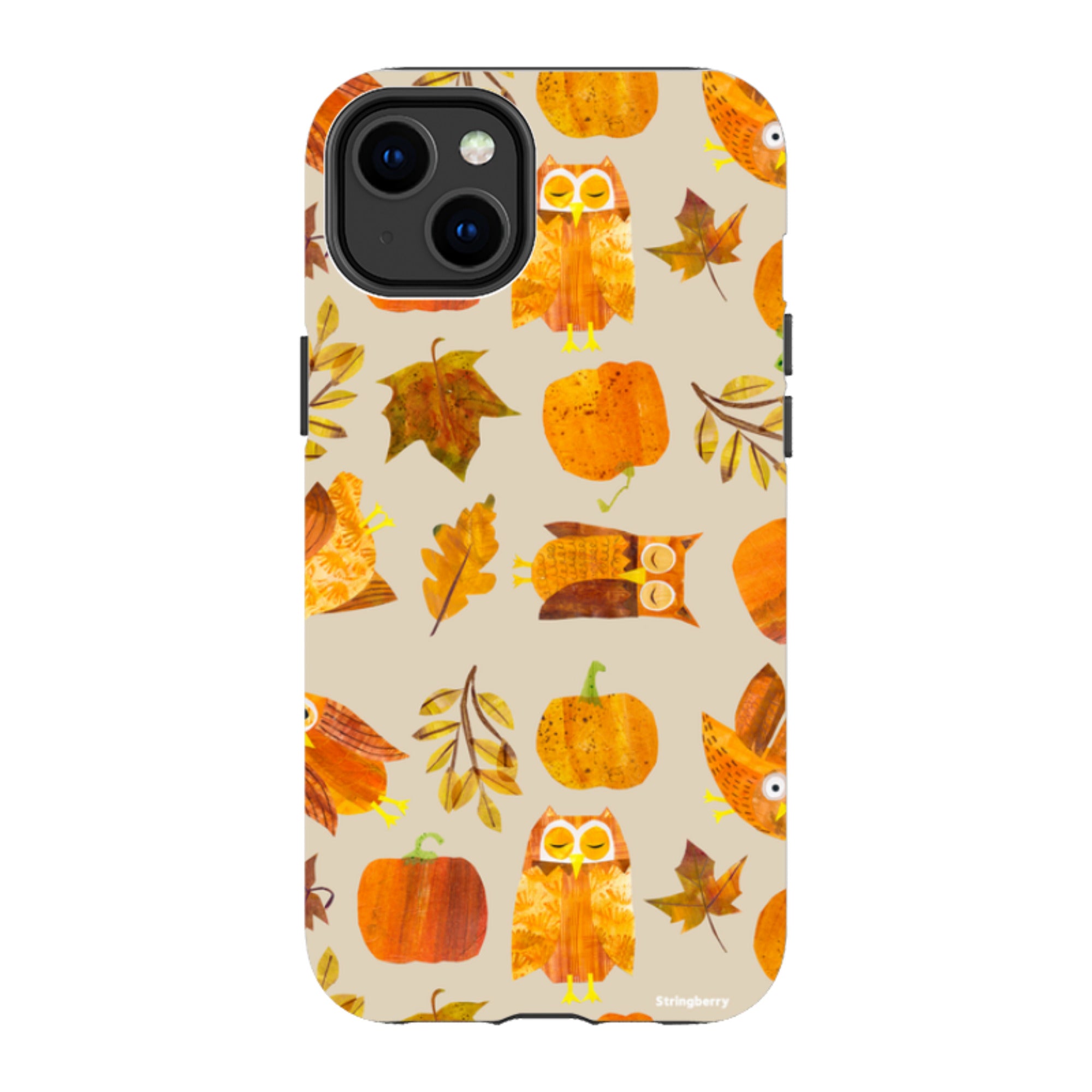 iPhone MagSafe Tough Case - Pumpkins and Owls By Tracey English