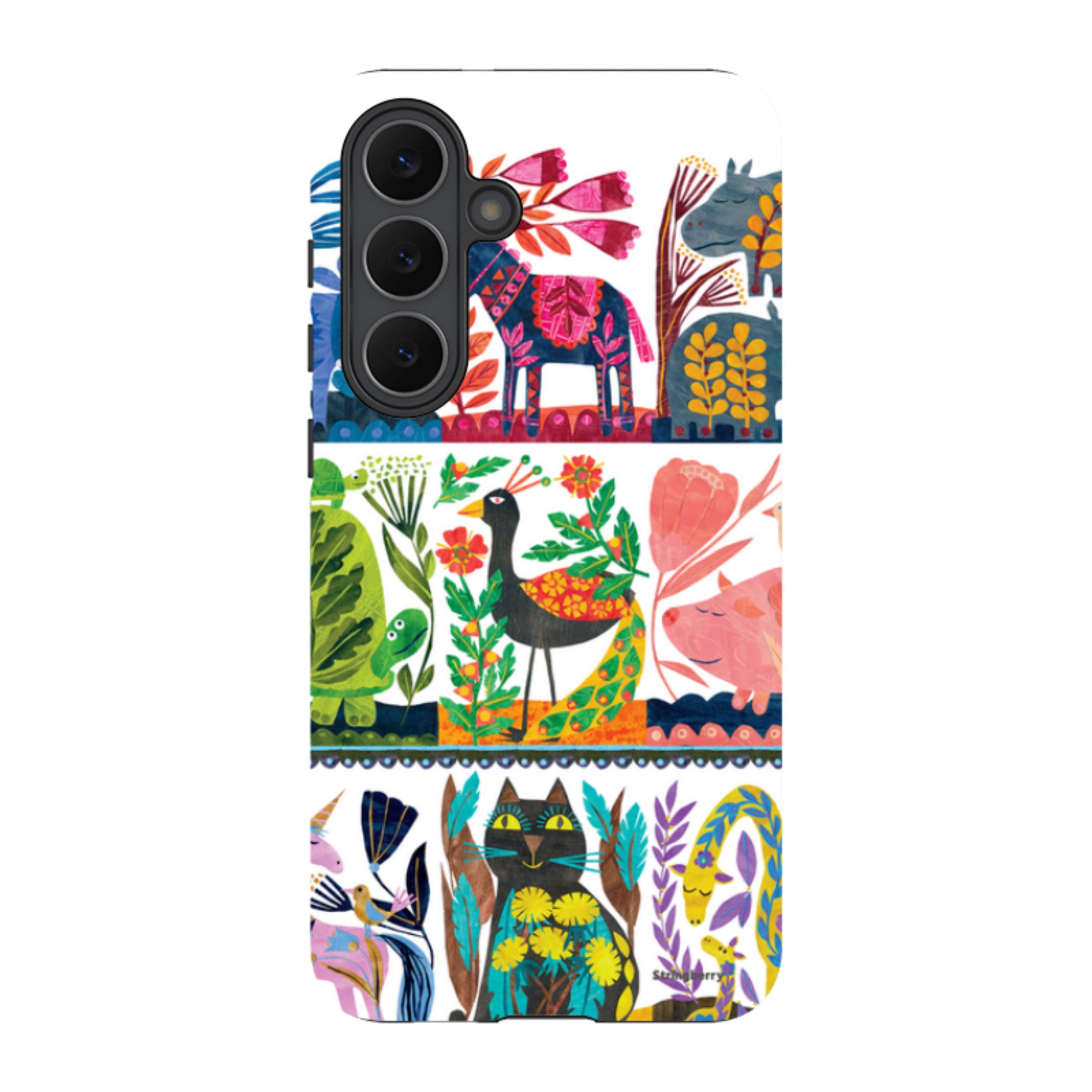 Samsung Tough Case - Folk Colour By Tracey English