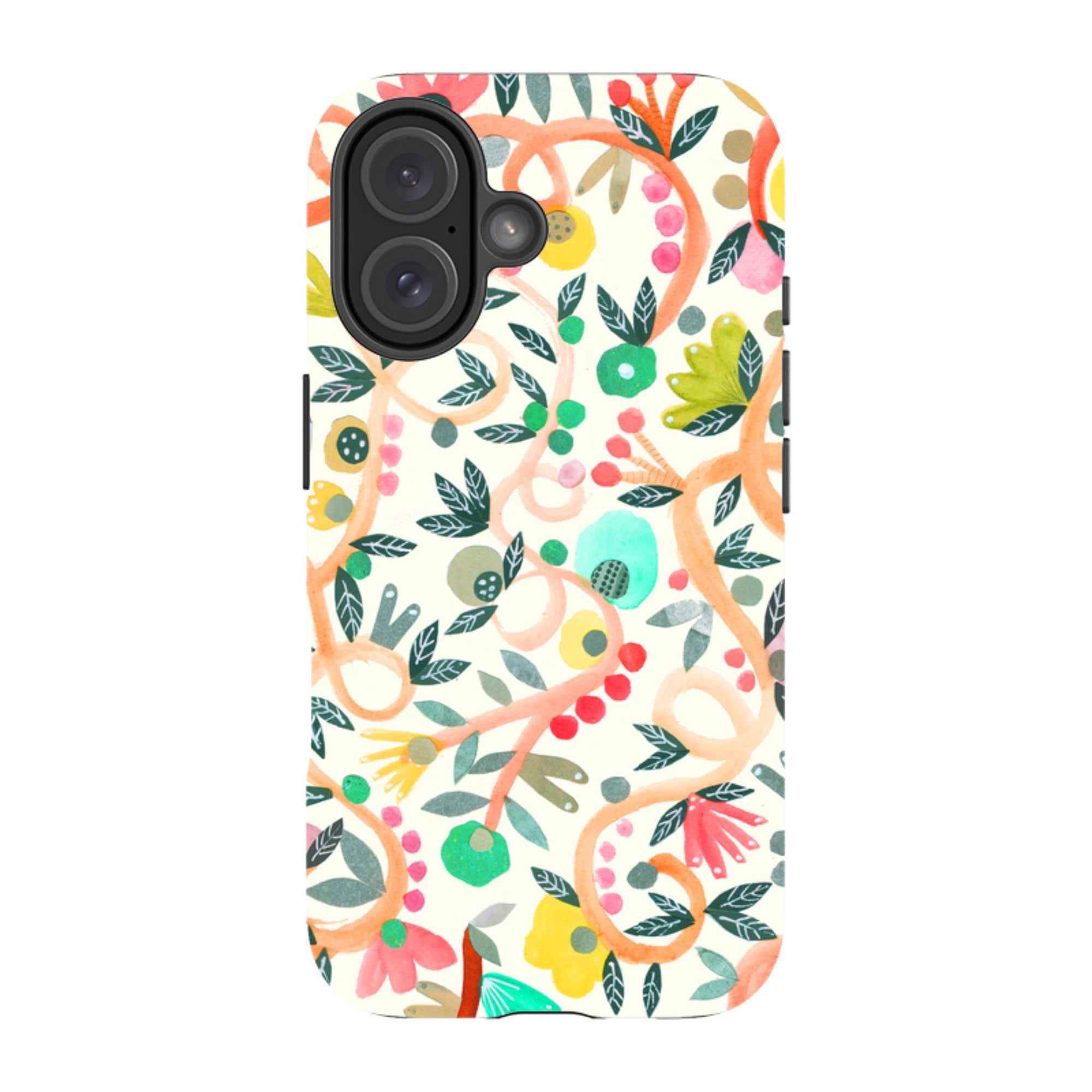 iPhone Tough Case - Floral By Gabriela Larios