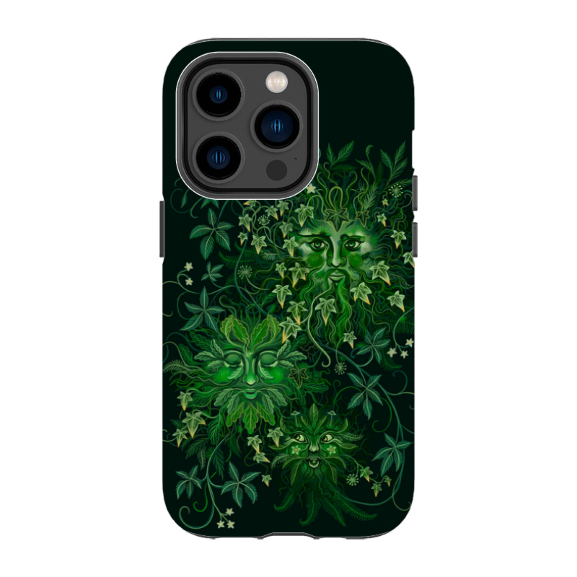 iPhone MagSafe Tough Case - Green Man By Anna Stead