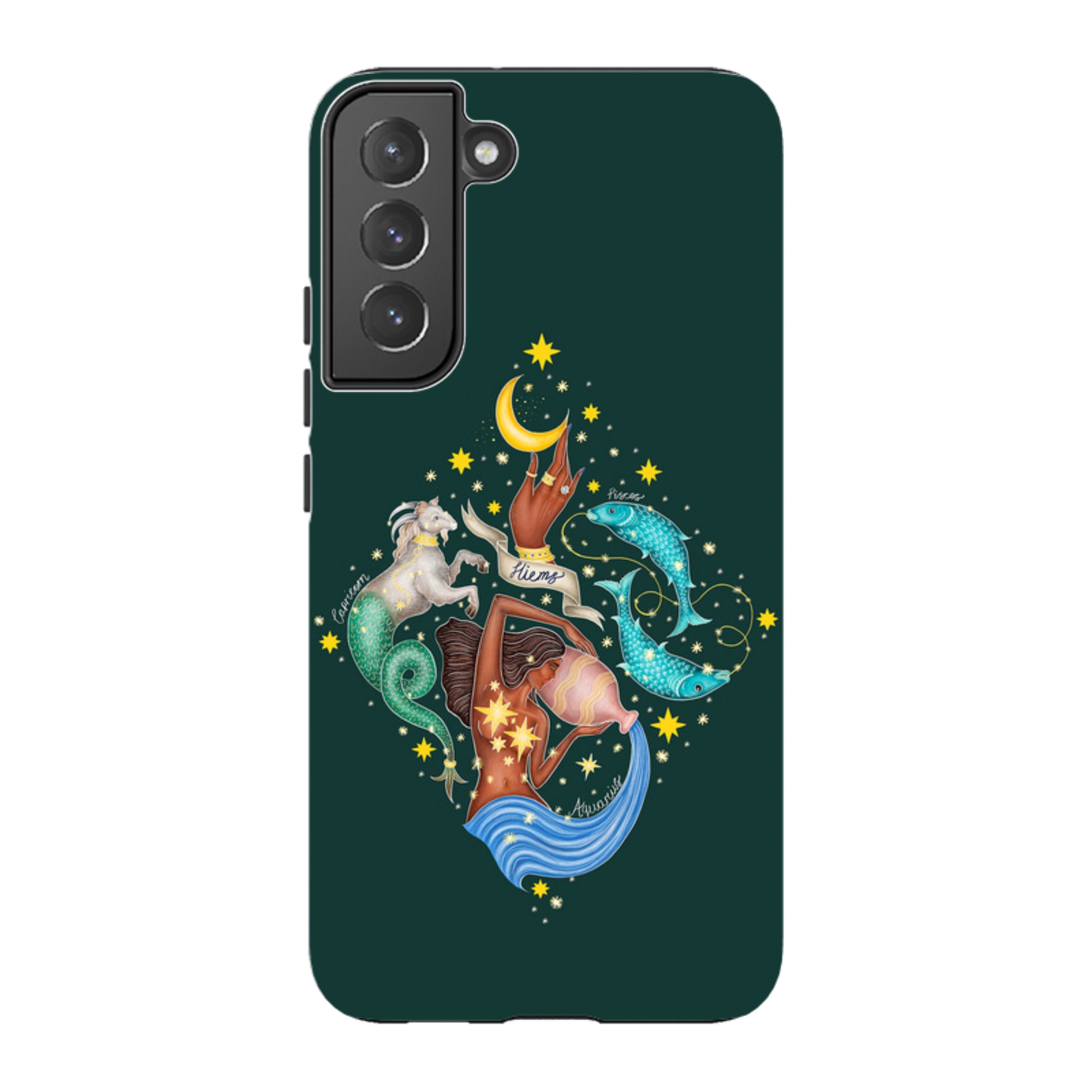 Samsung Tough Case - Winter Zodiac By Catherine Rowe