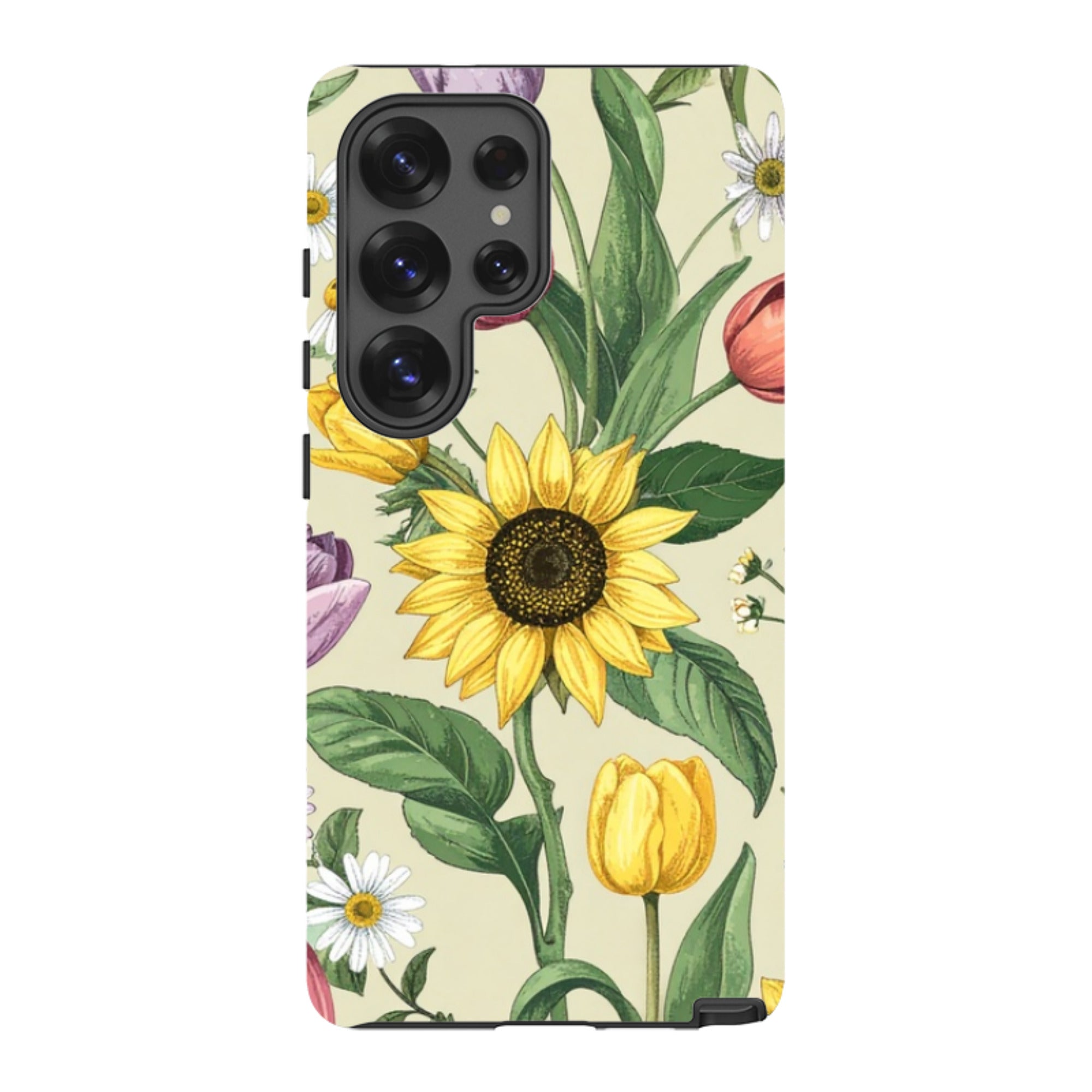 Samsung Tough  Case - Pale Sunflowers