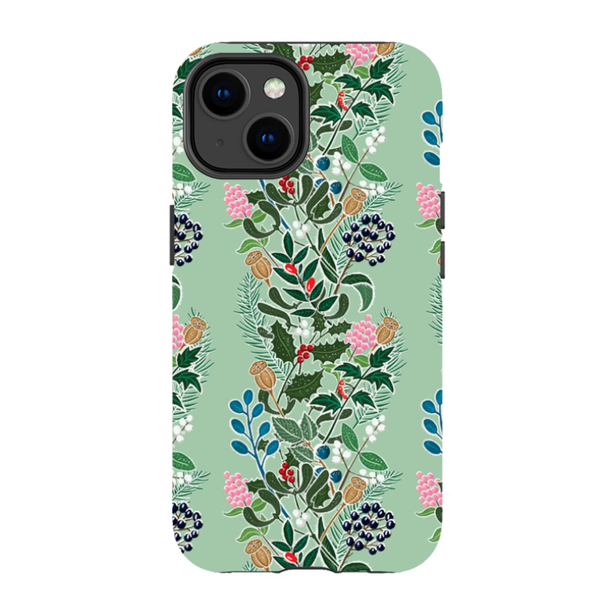 iPhone Tough Case - Winter Hedge-1 By kate Heiss