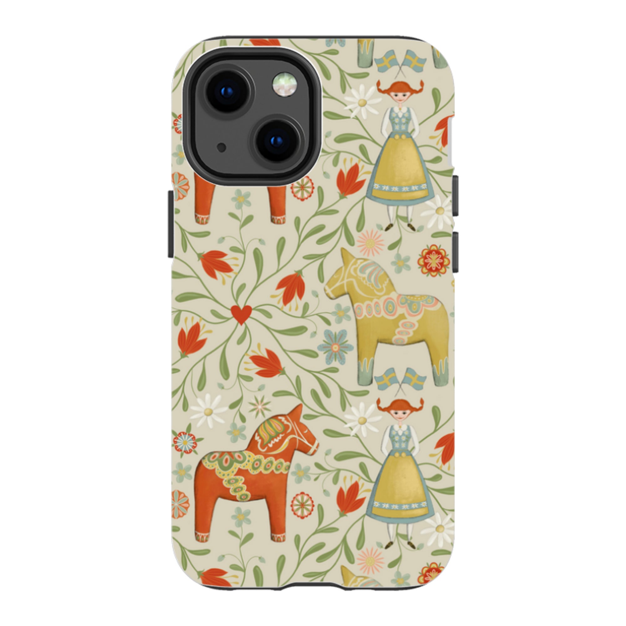 iPhone Case - Dala Horse By Maja Lindberg