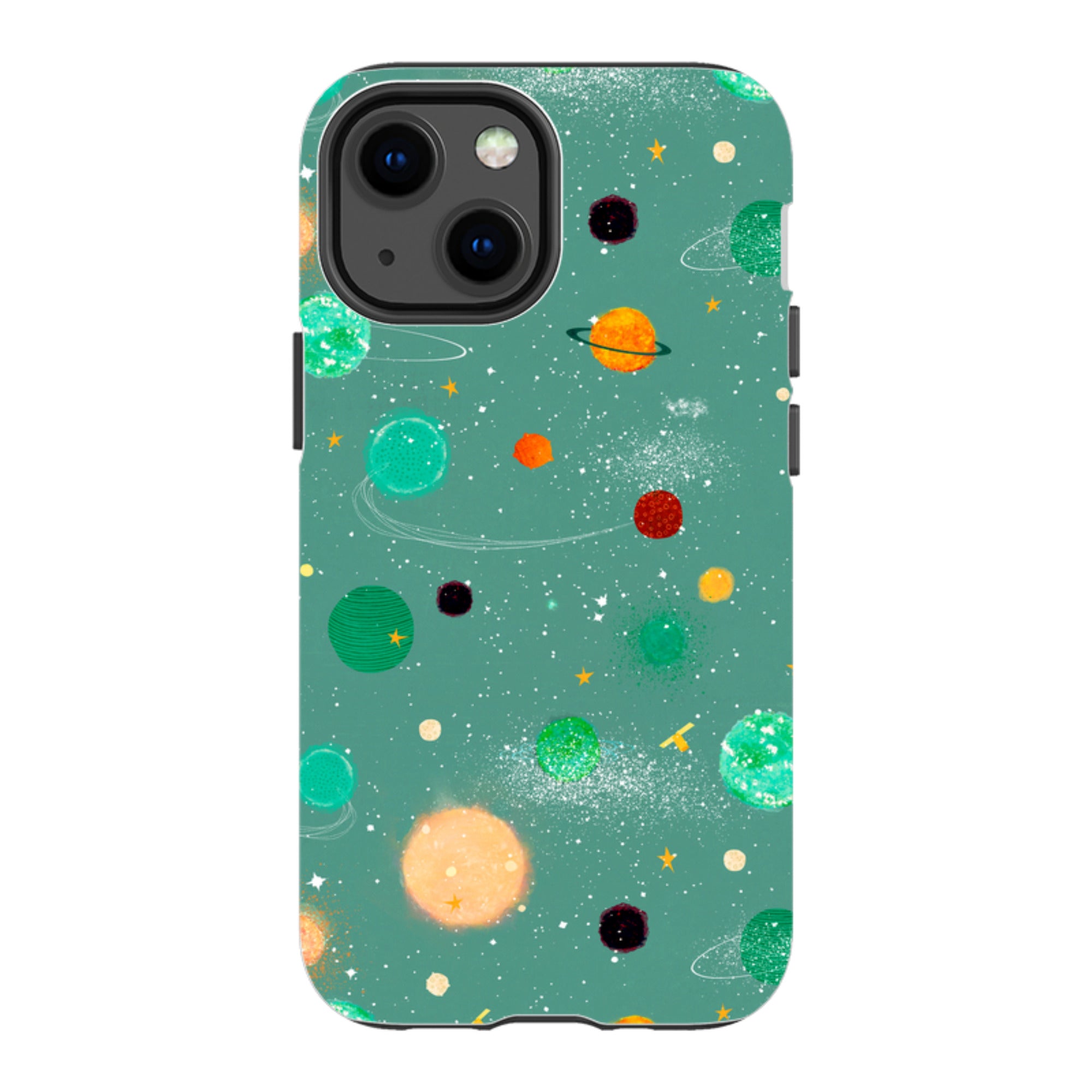 iPhone Tough Case - Far Far Away Green By Katherine Quinn