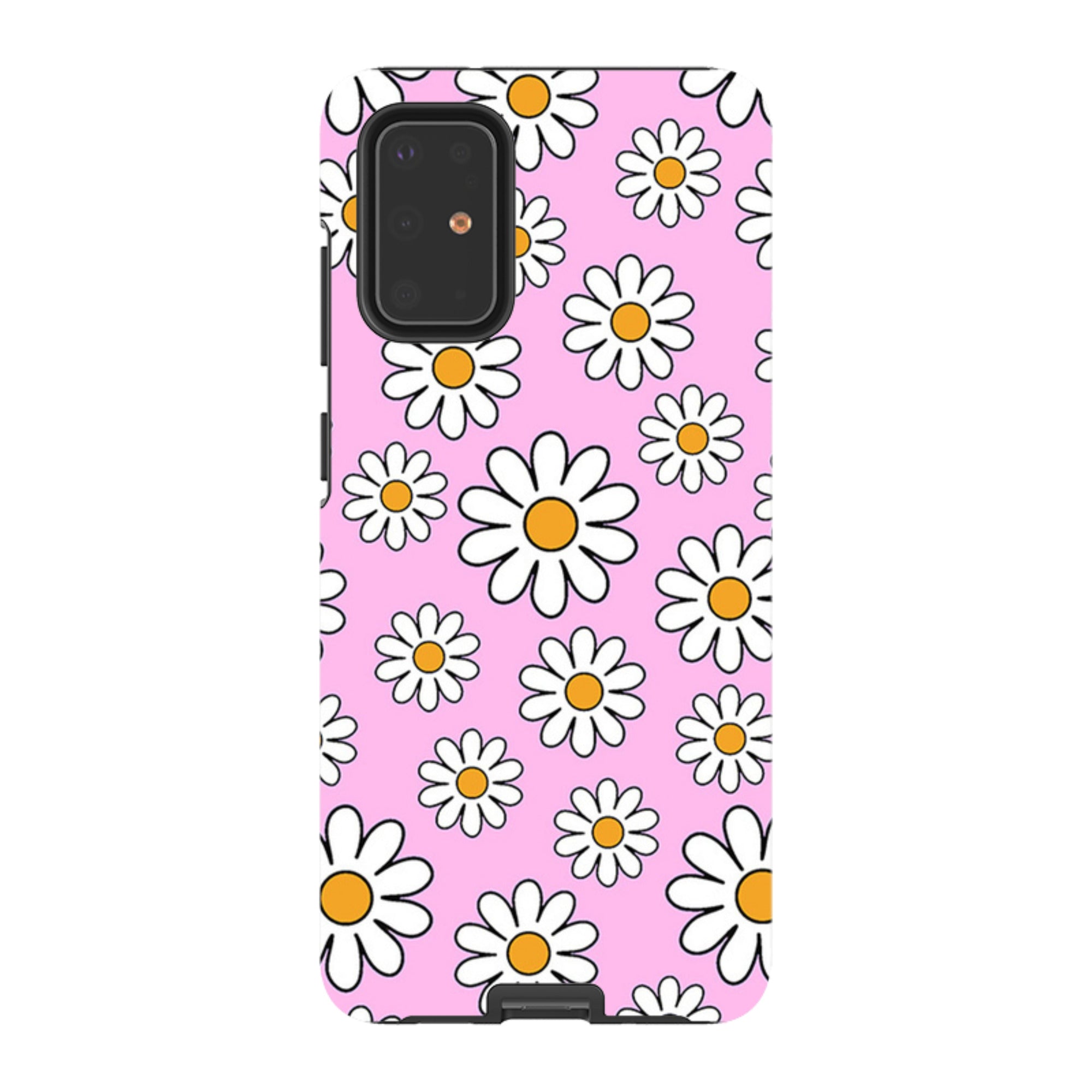 Samsung Tough Case - Pink Daises