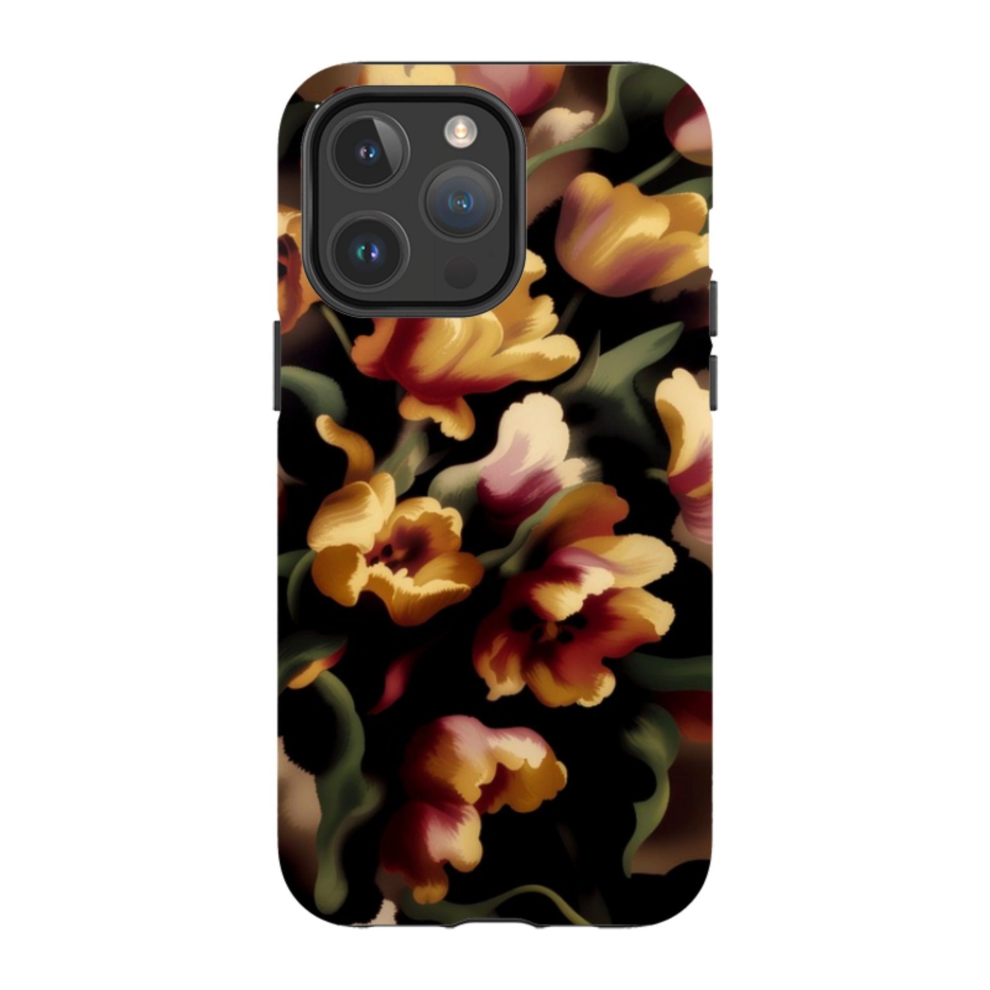 iPhone MagSafe Tough Case - Cloudy Tulips