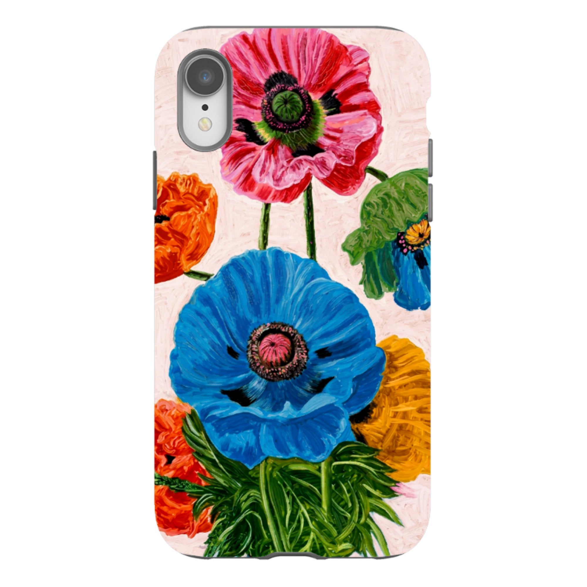 iPhone Tough Case - Kisling Poppy Pink